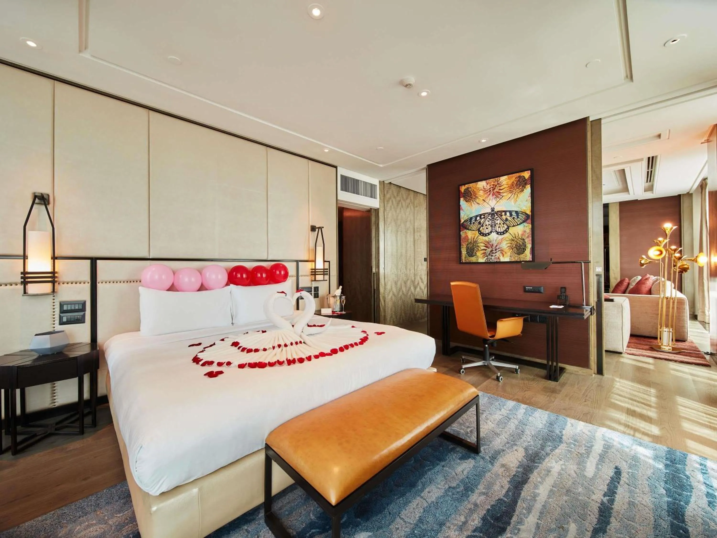 wedding, Bed in Sofitel Kuala Lumpur Damansara