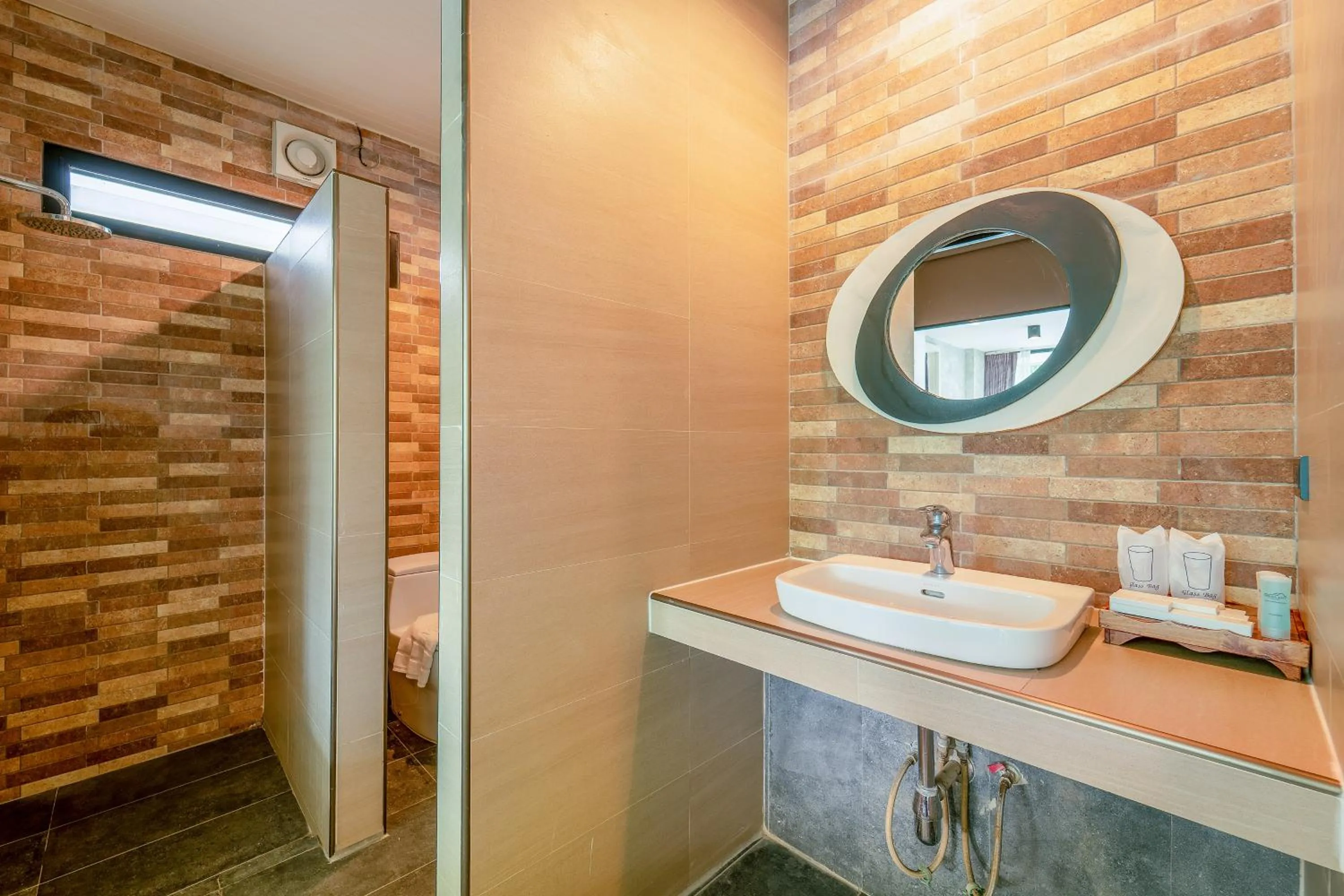 Bathroom in Binlha Raft Resort