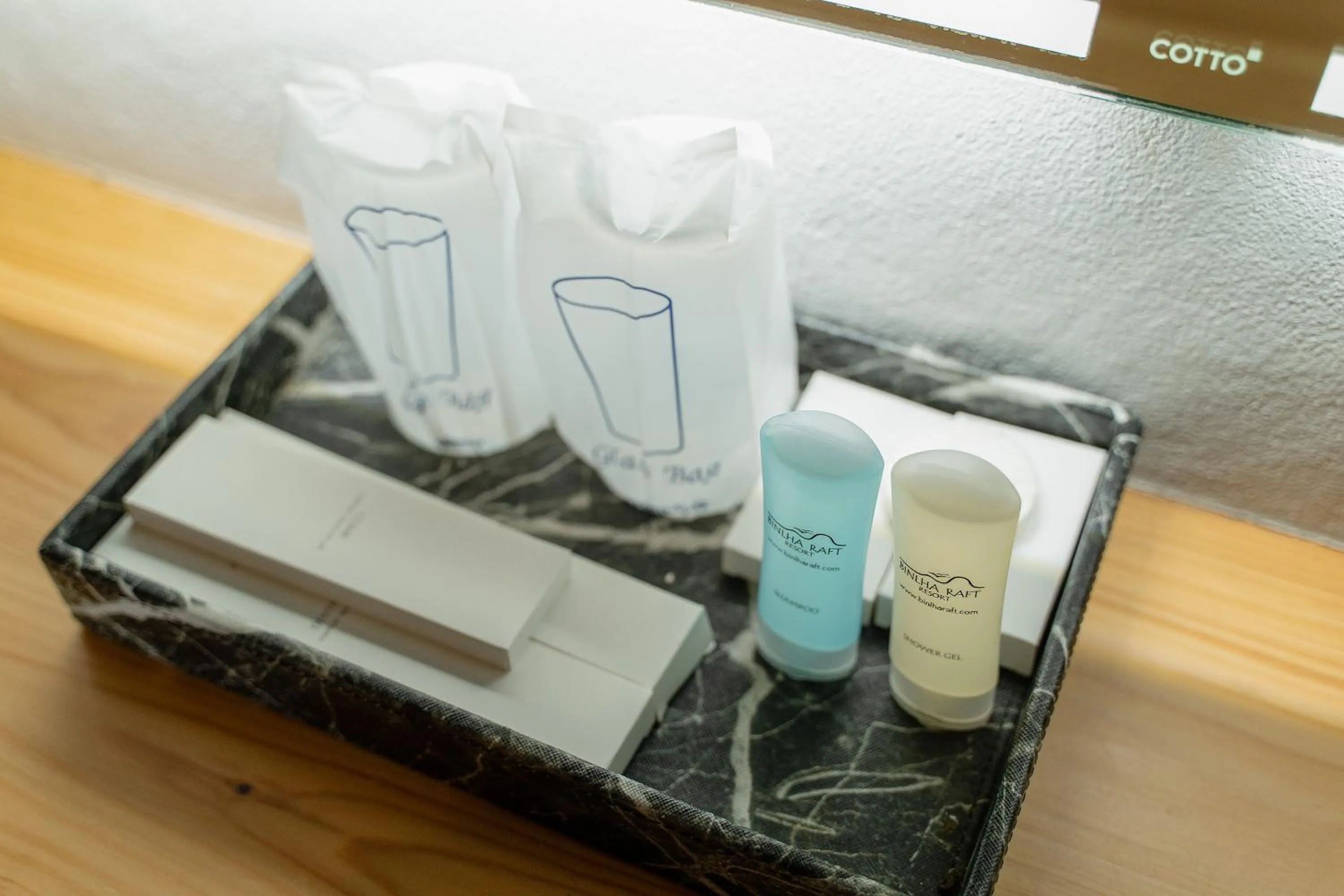 Bathroom in Binlha Raft Resort