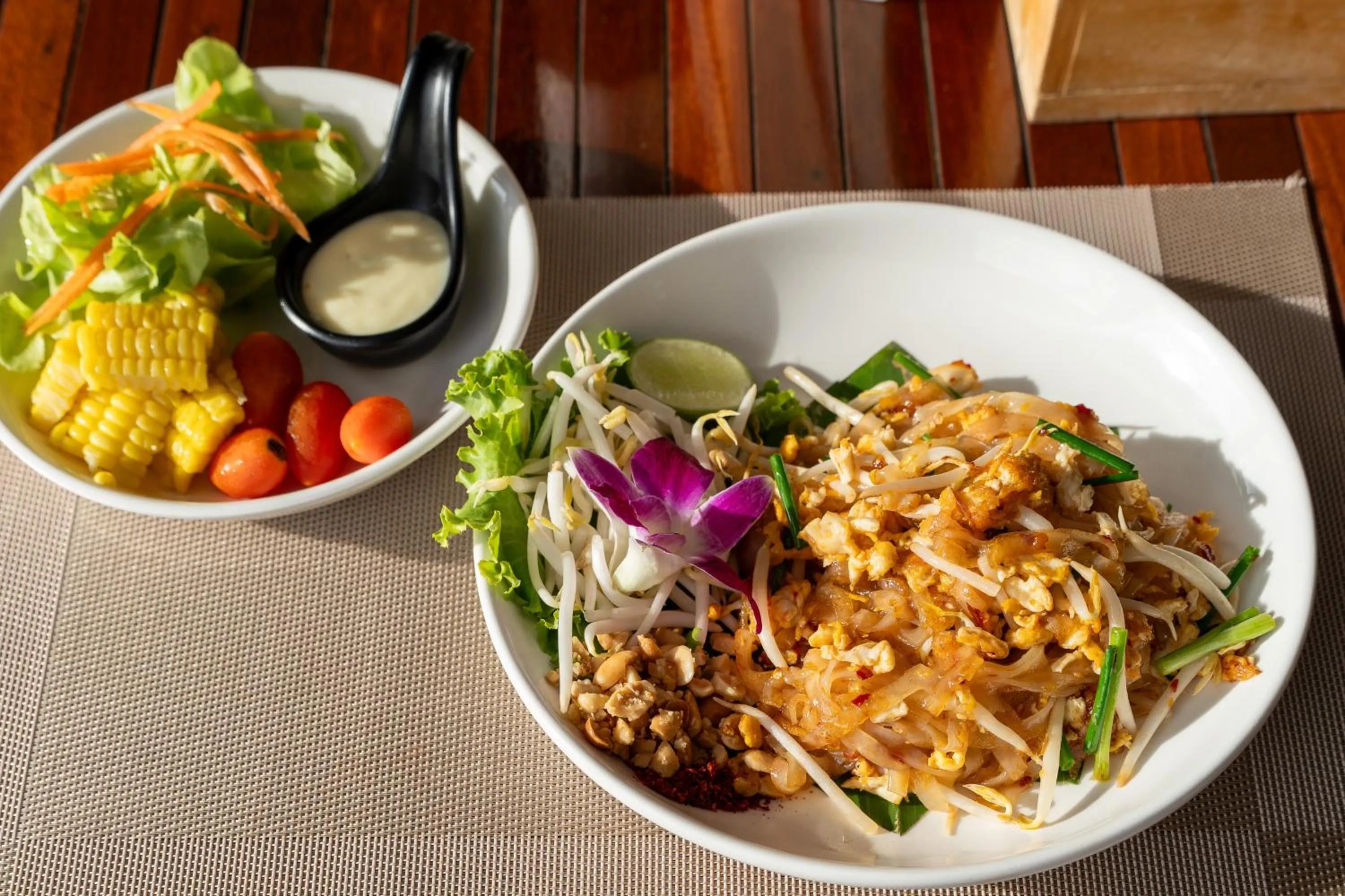 Food in Binlha Raft Resort