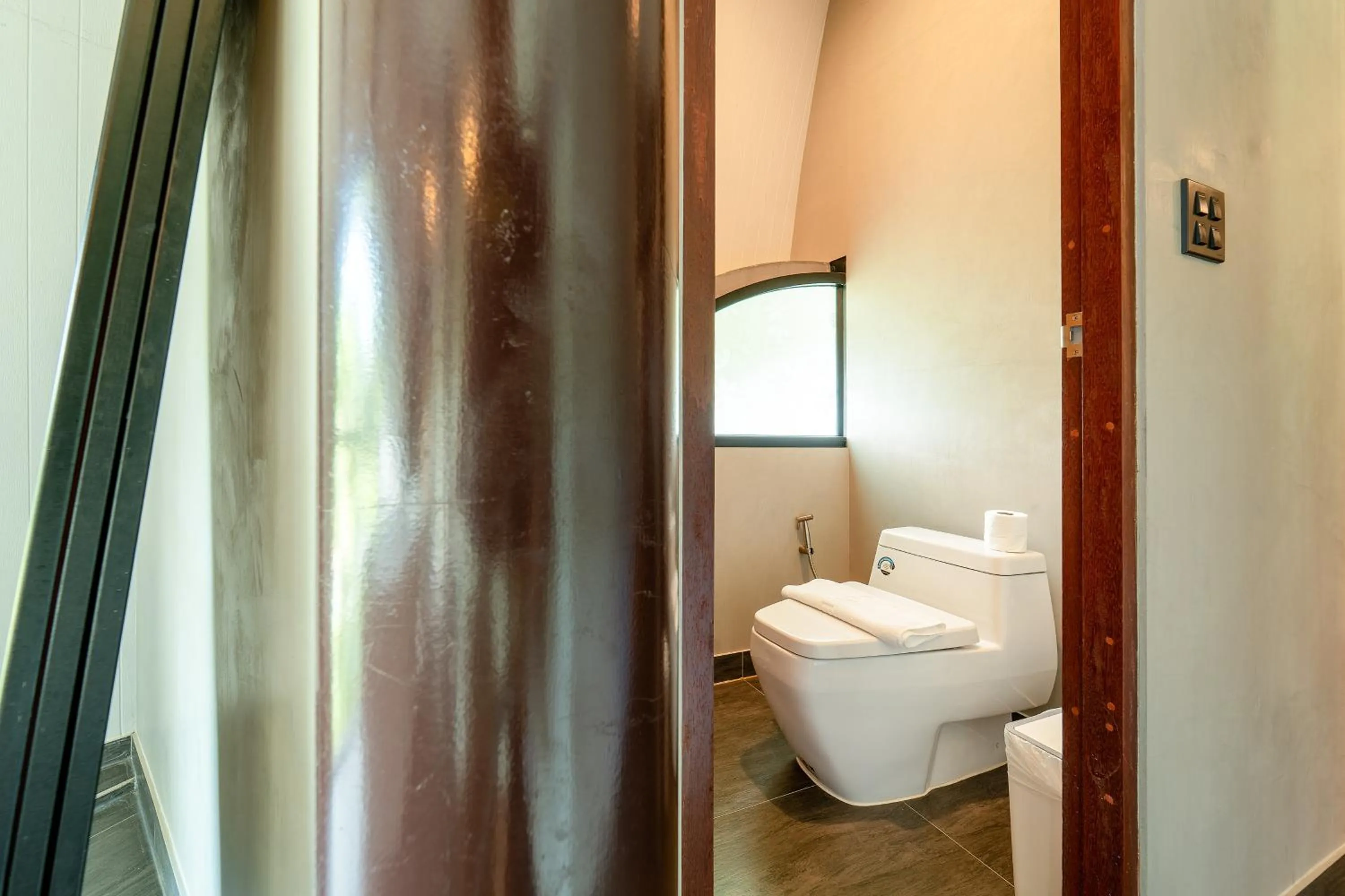 Bathroom in Binlha Raft Resort