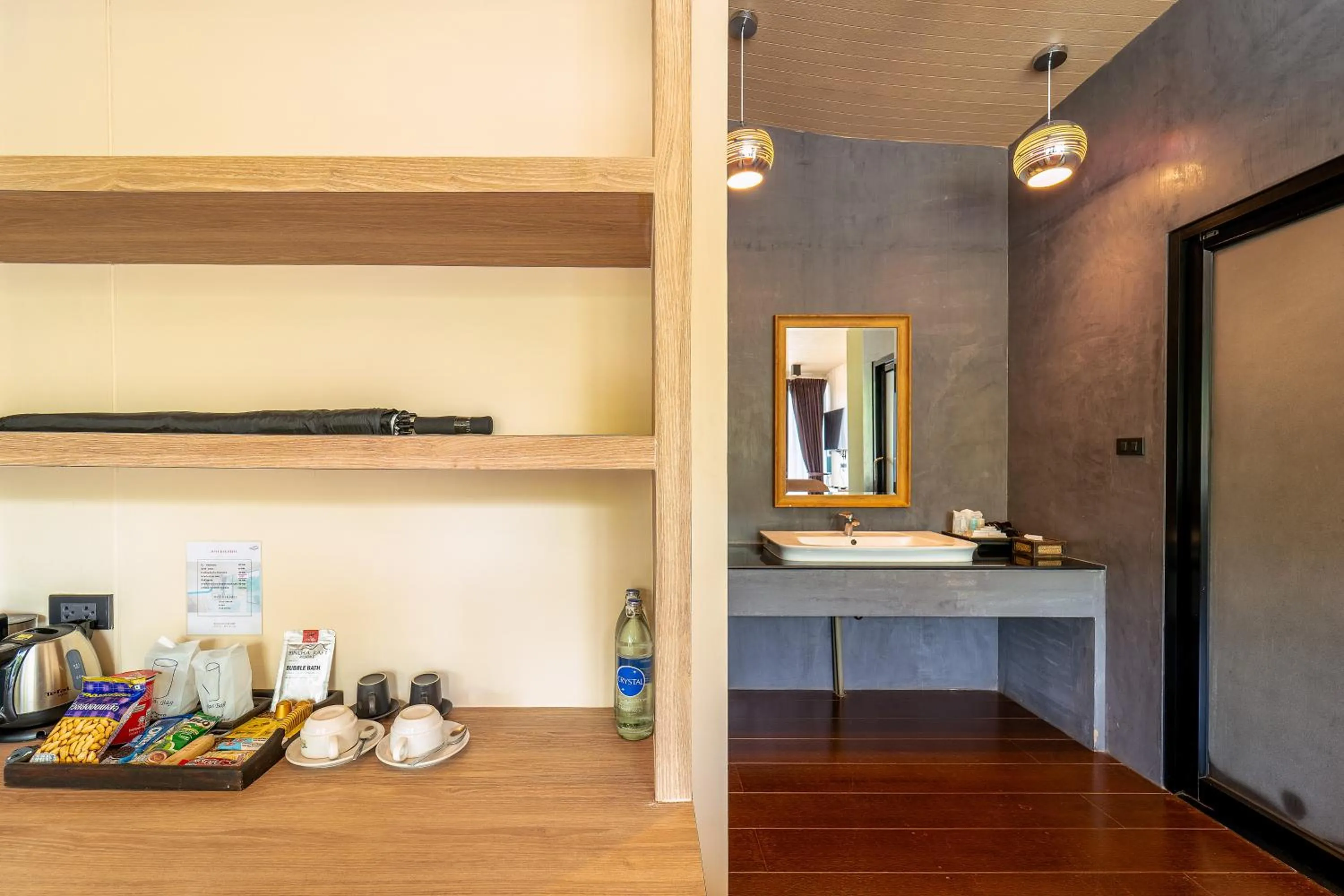 Coffee/tea facilities in Binlha Raft Resort