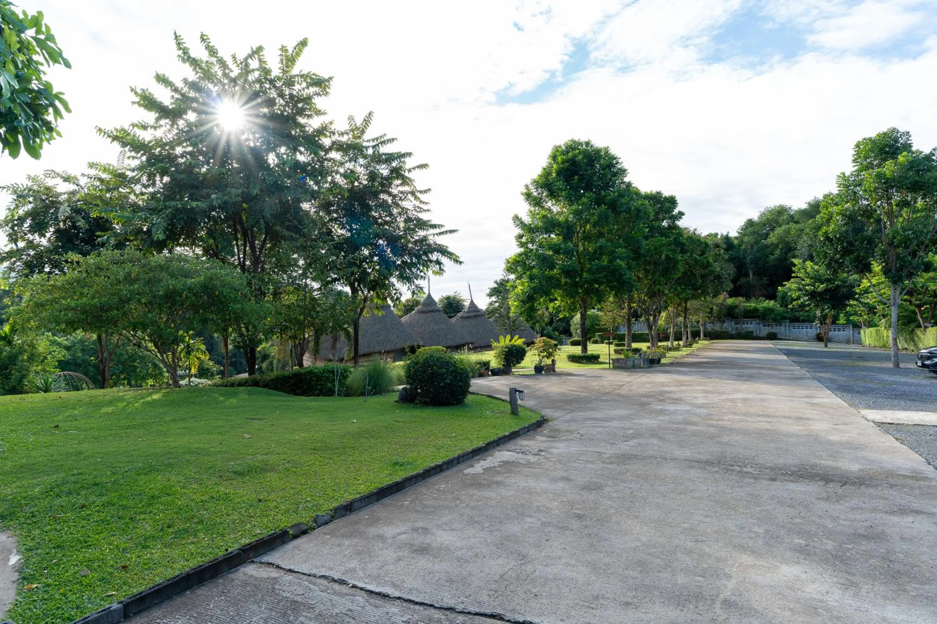 Natural landscape in Binlha Raft Resort