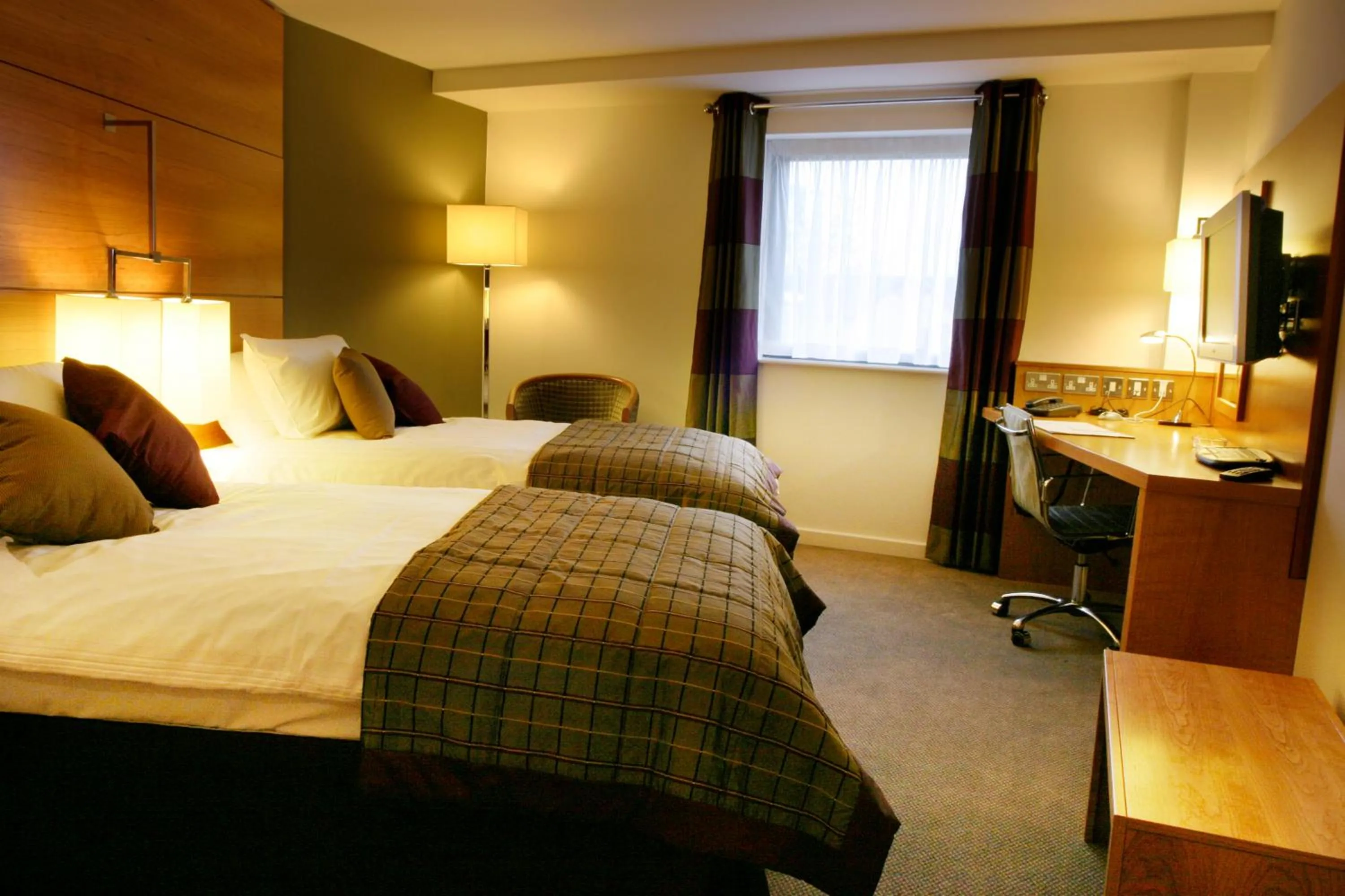 Bed in Ramada Plaza Wrexham