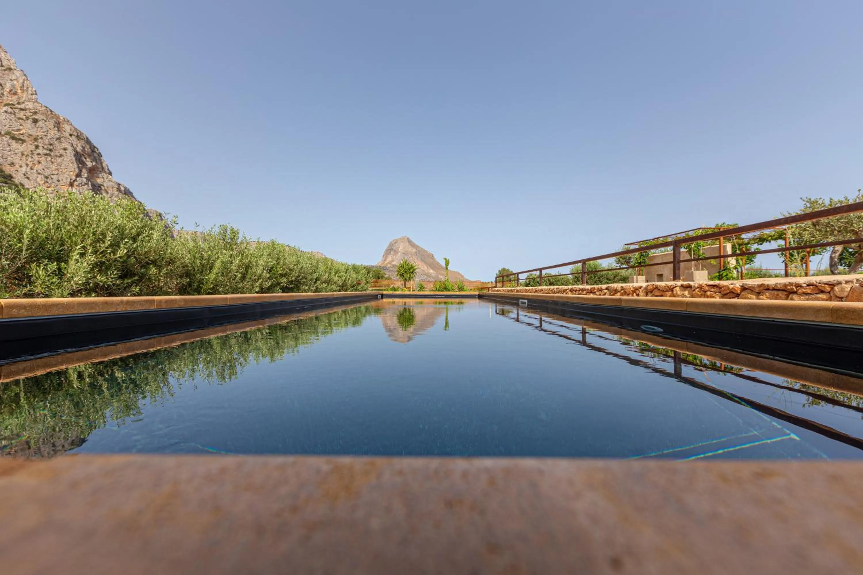 Swimming pool in Baglio Giammaccaro