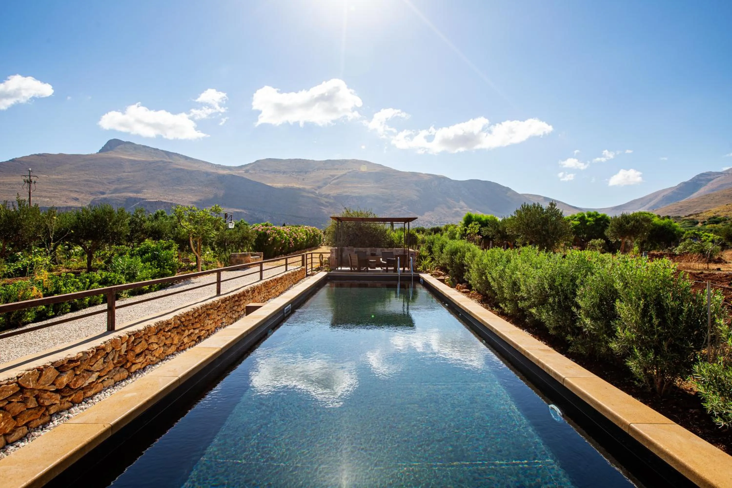 Swimming pool in Baglio Giammaccaro