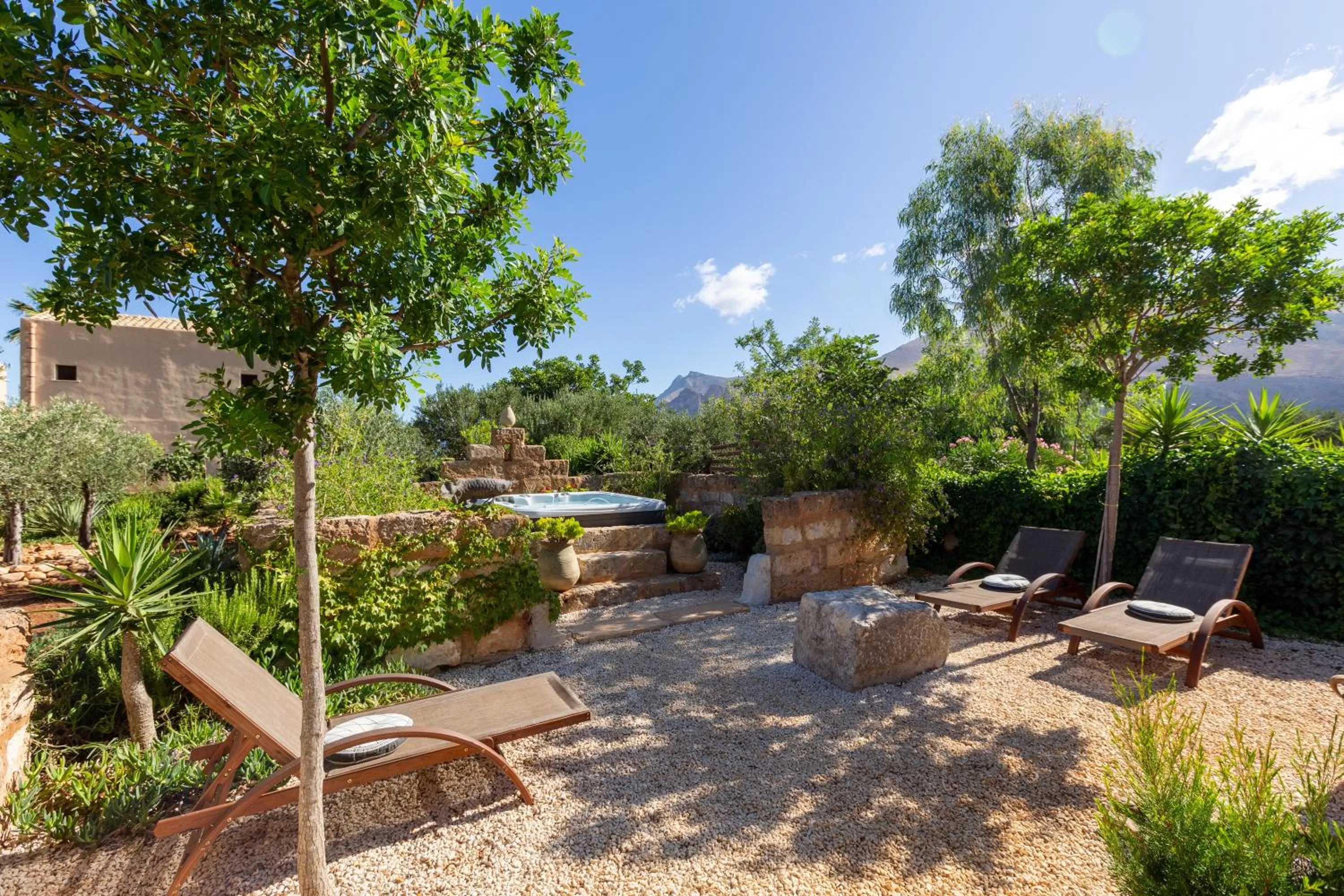 Garden in Baglio Giammaccaro