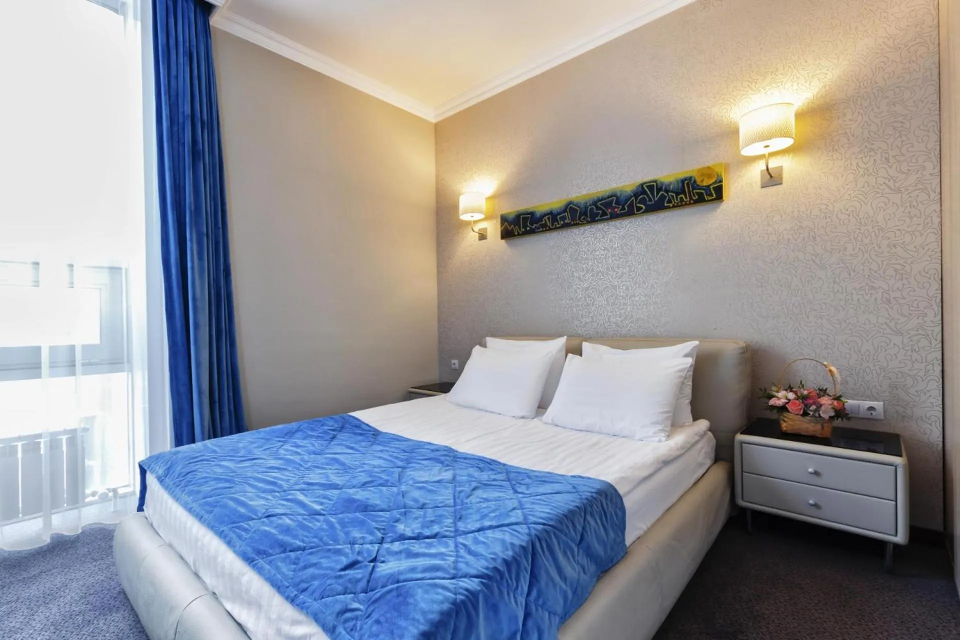 Bed in AYKUN Hotel by AG Hotels Group