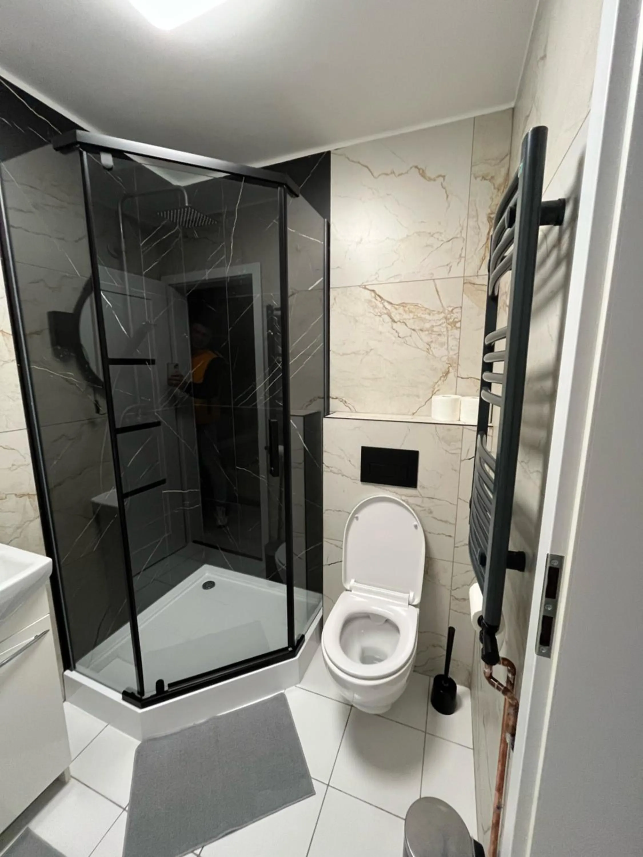 Shower in Pokoje Gościnne Wiślna