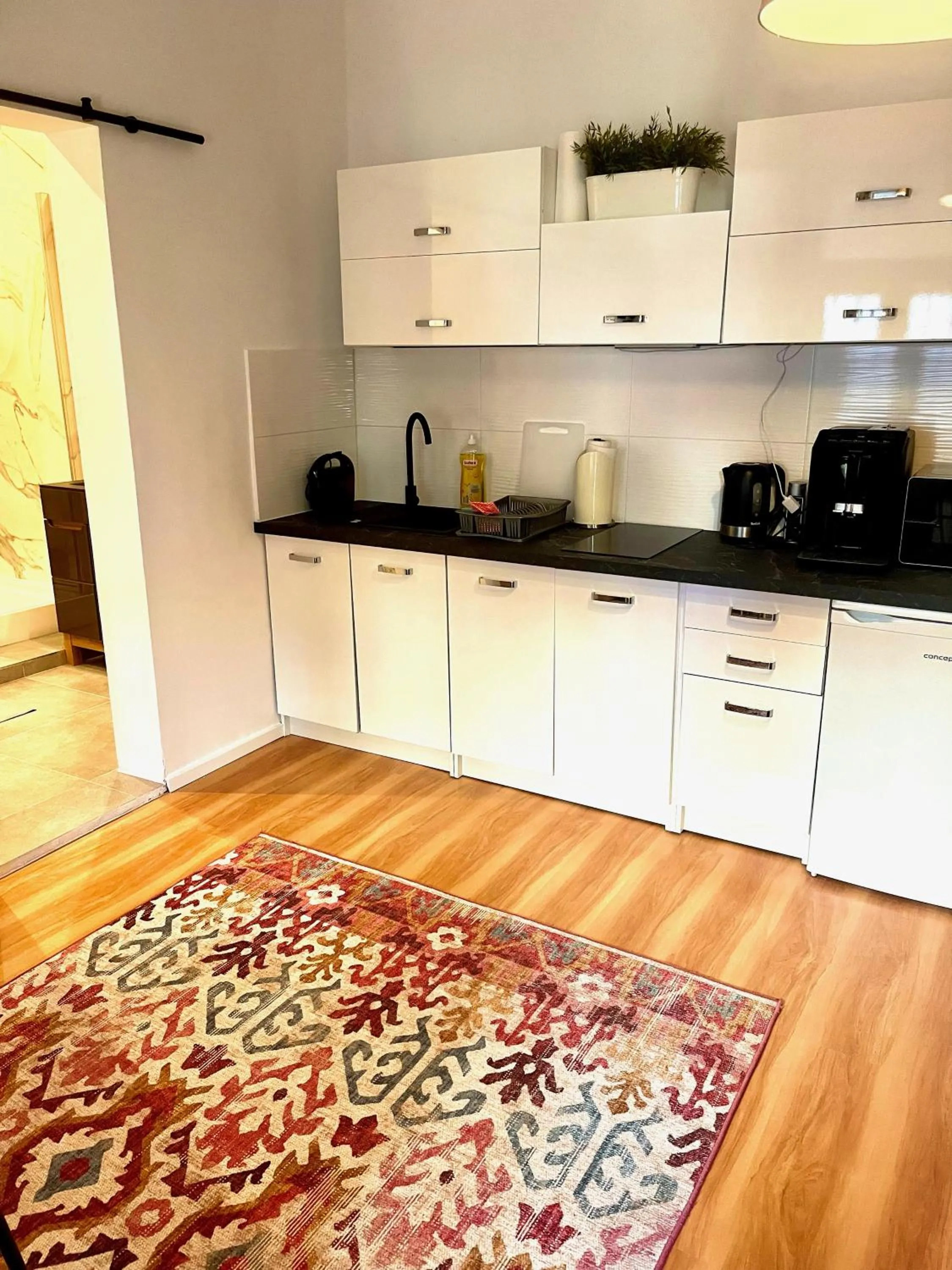 Kitchen or kitchenette in Pokoje Gościnne Wiślna