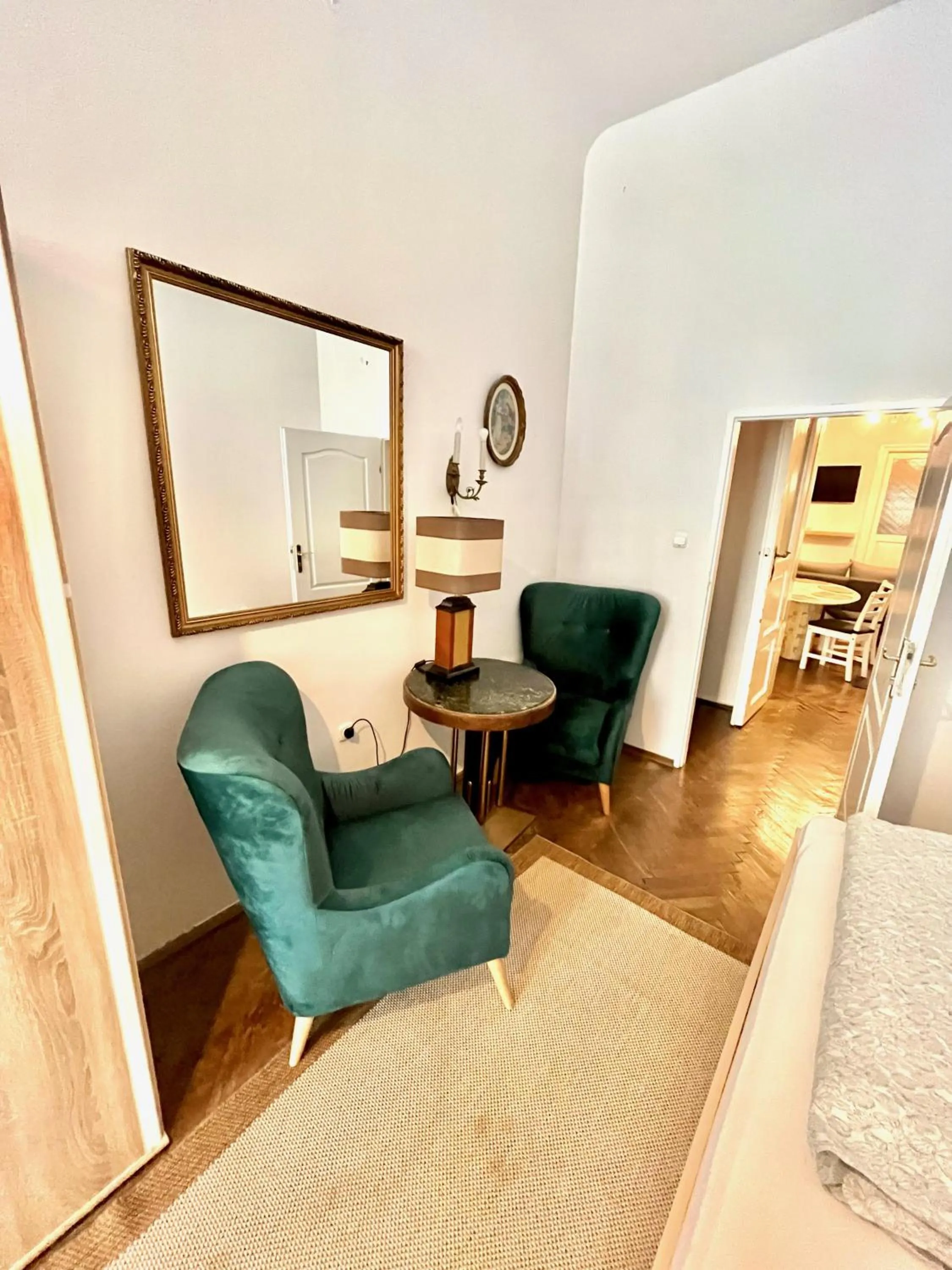 Living room in Pokoje Gościnne Wiślna