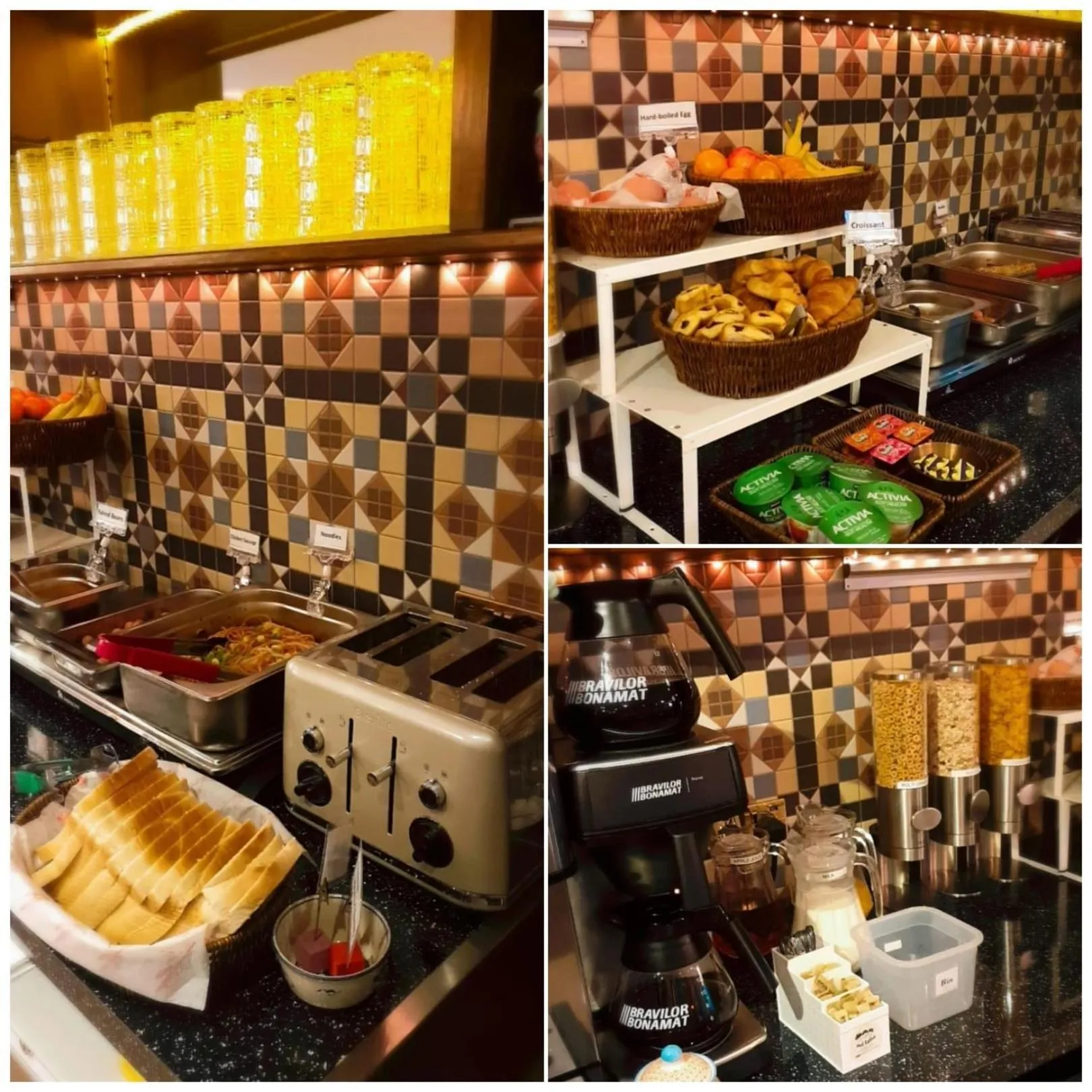 Breakfast in Dreamtel London Kensington