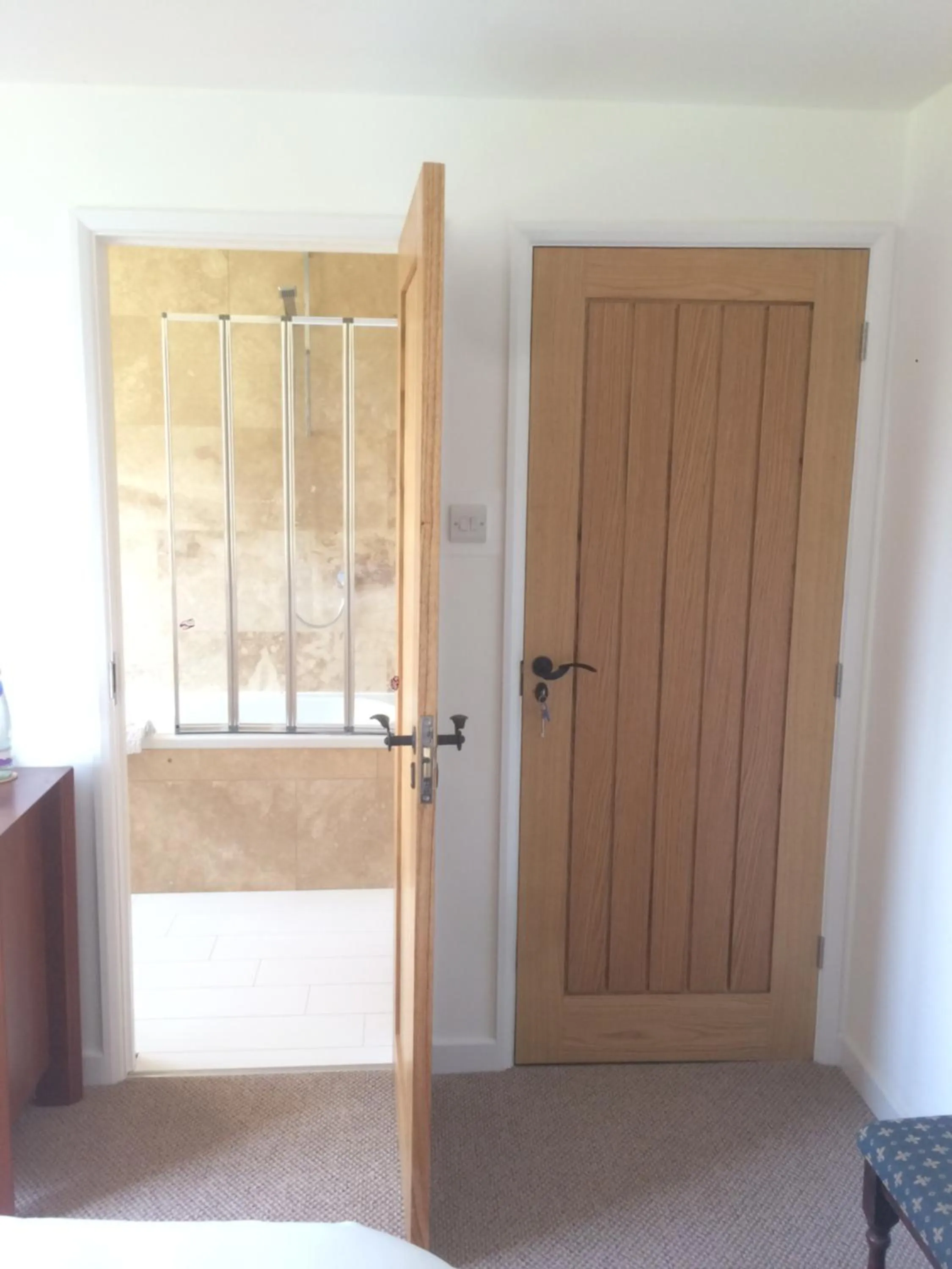 Bathroom in West Lodge B&B