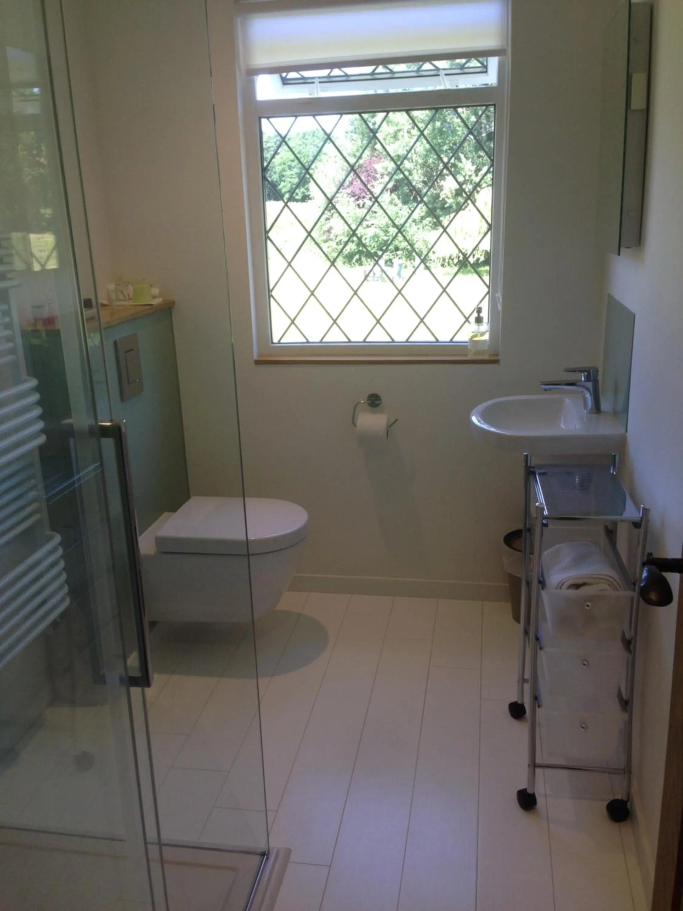 Garden view in West Lodge B&B