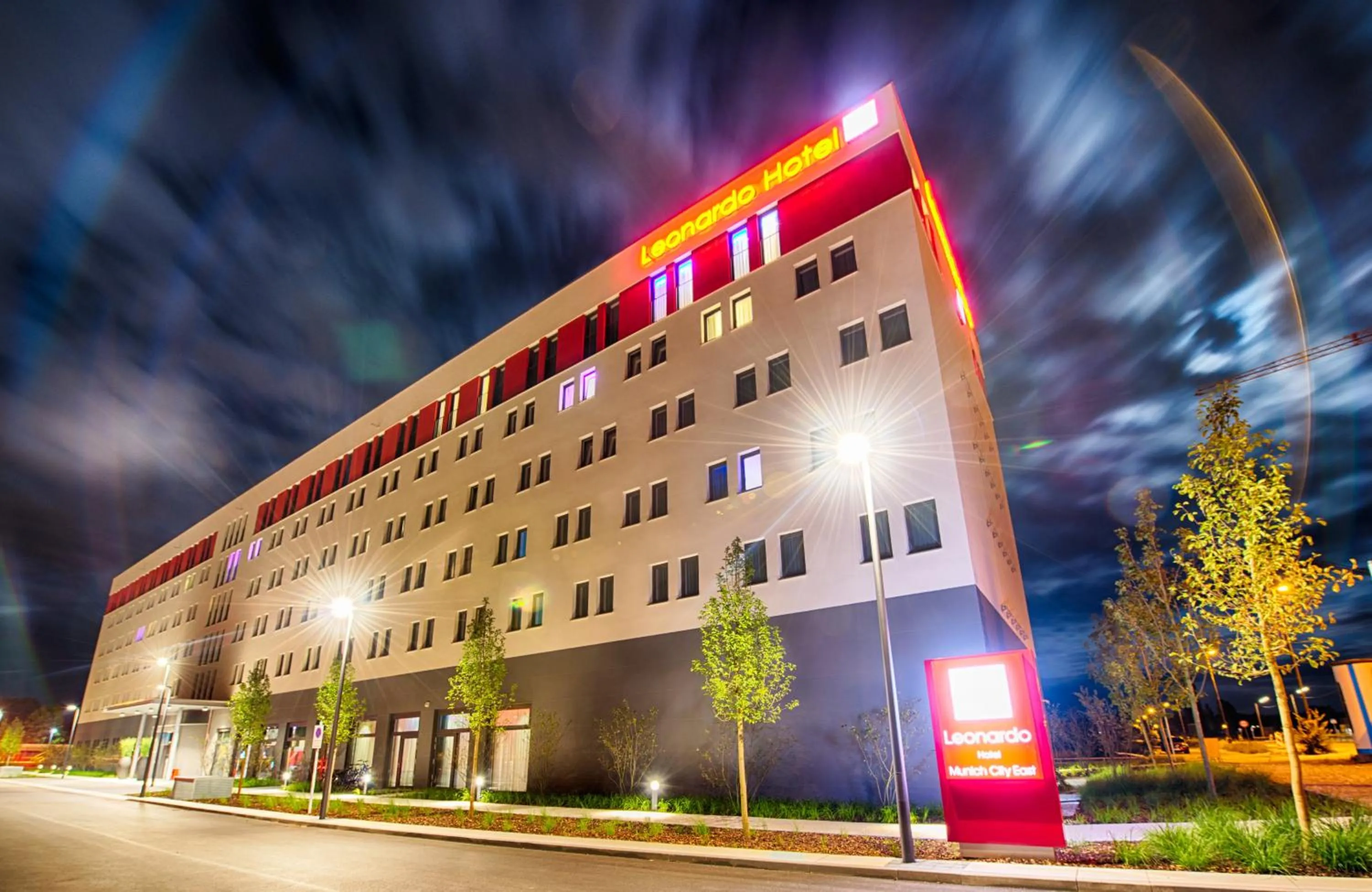 Property building in Leonardo Hotel Munich City East