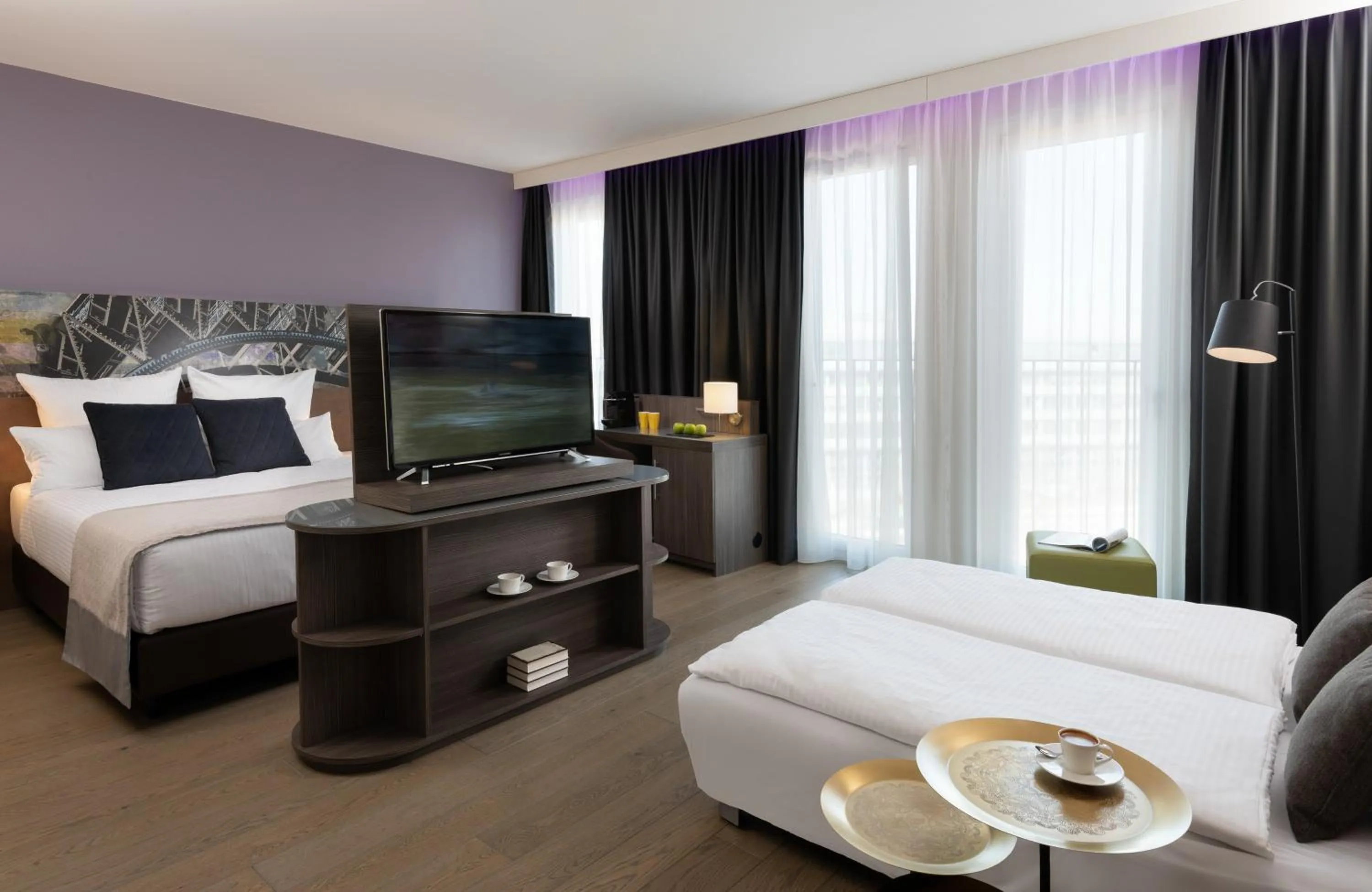 Photo of the whole room, Bed in Leonardo Hotel Munich City East