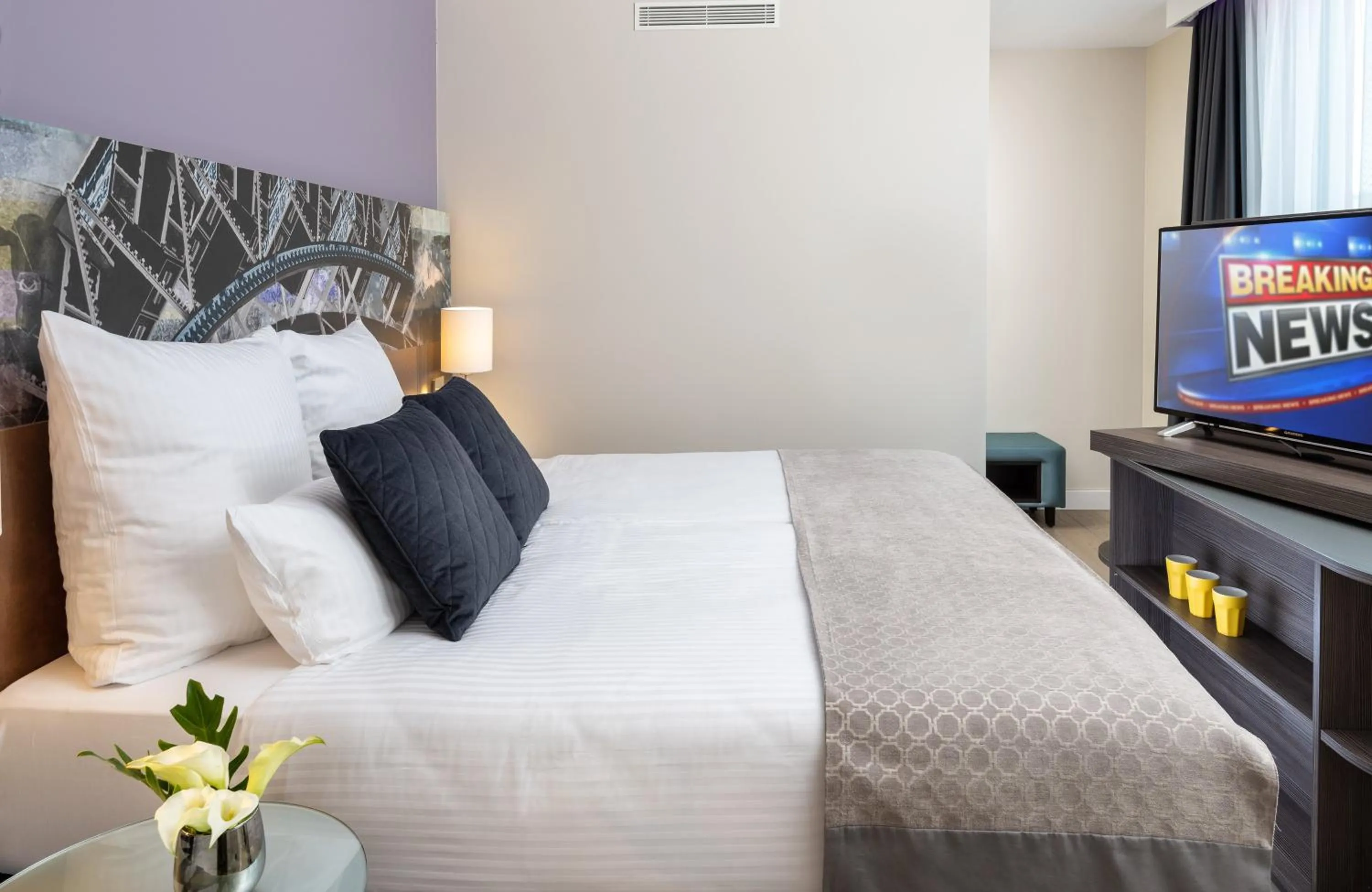 Photo of the whole room, Bed in Leonardo Hotel Munich City East