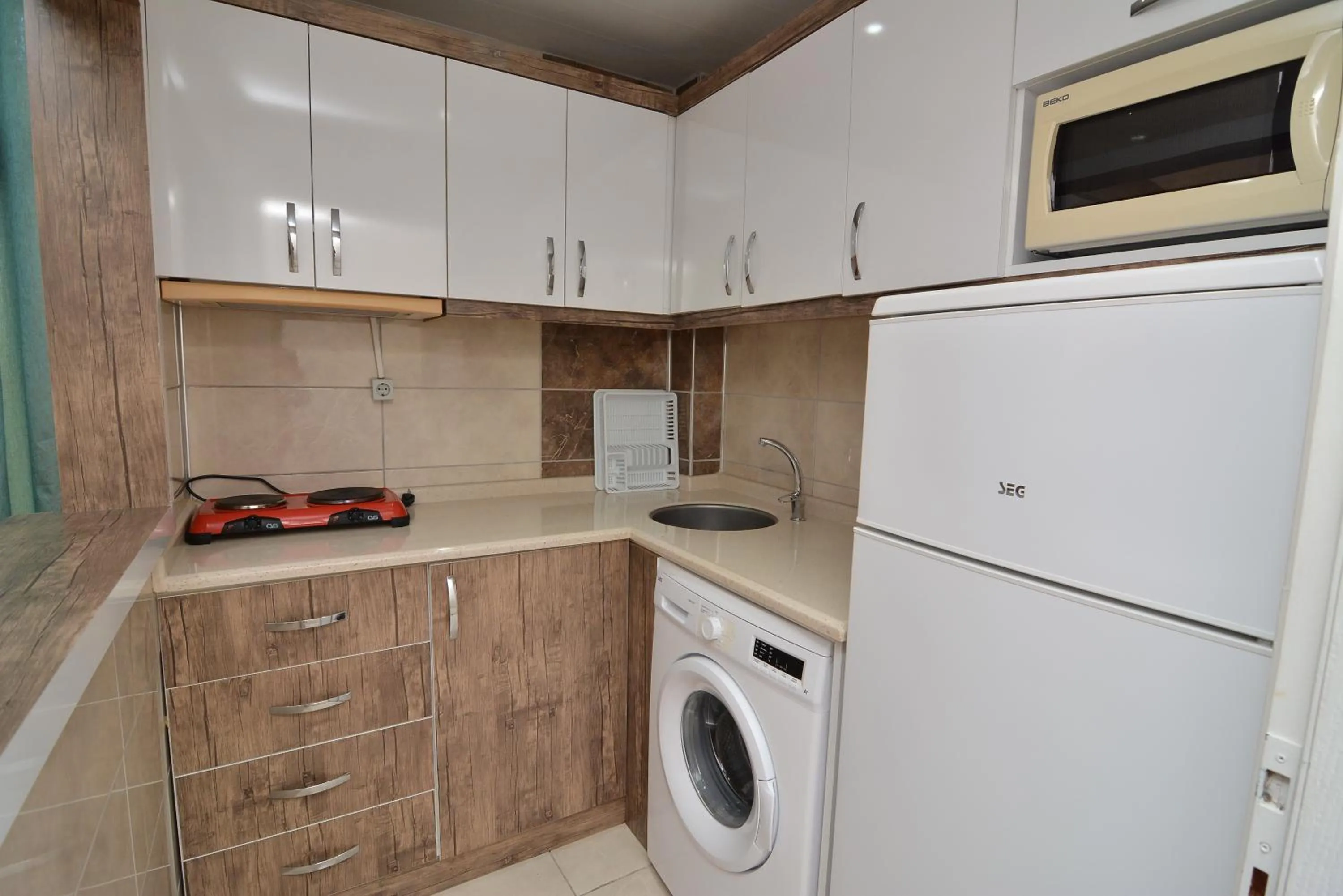 Kitchen or kitchenette in Cleopatra King Apart