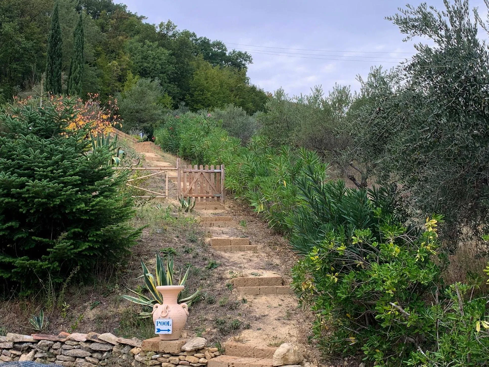 Garden in Casa delle Sorgenti