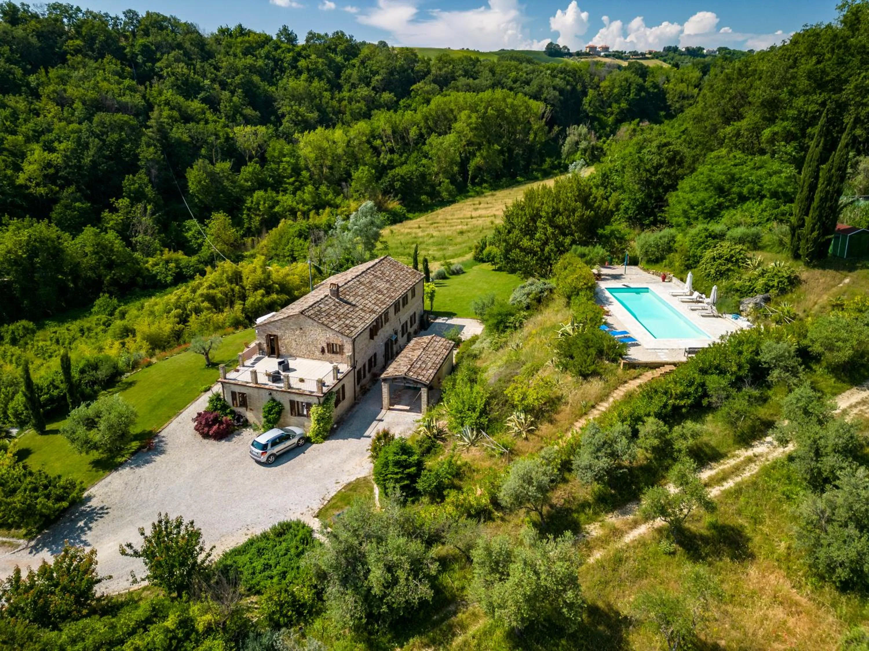 Natural landscape in Casa delle Sorgenti