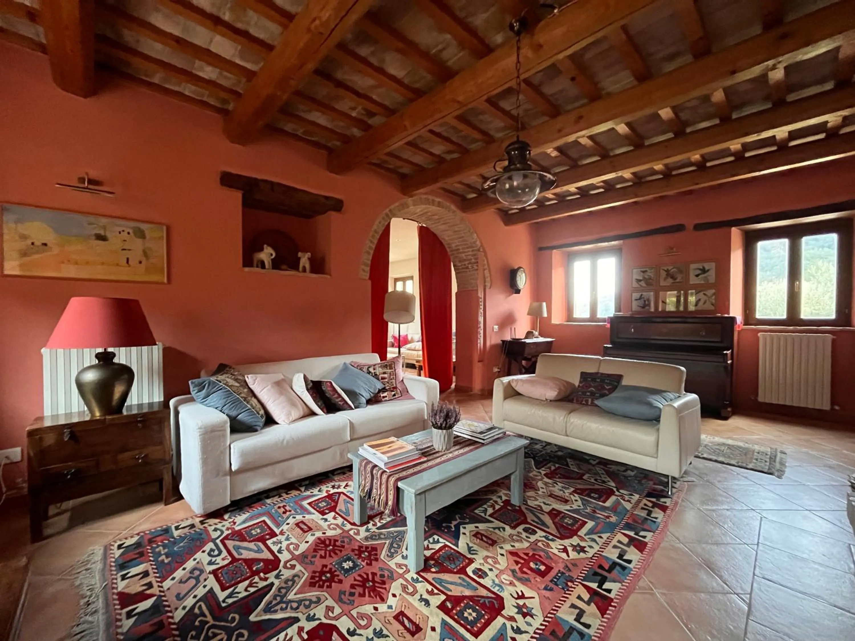 Living room in Casa delle Sorgenti