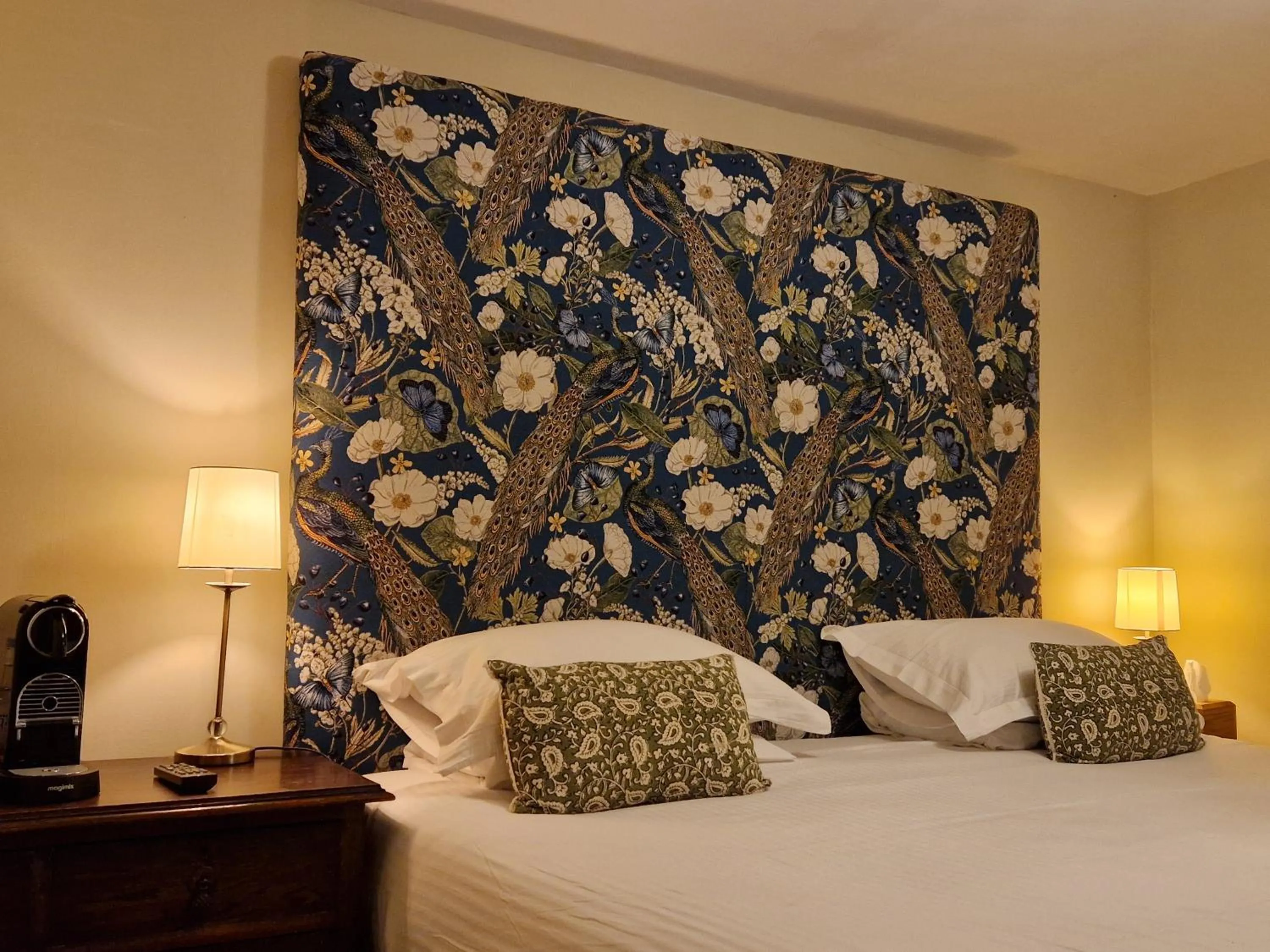 Bed in Y Branwen Restaurant & Rooms - Adult Only and Dog Friendly