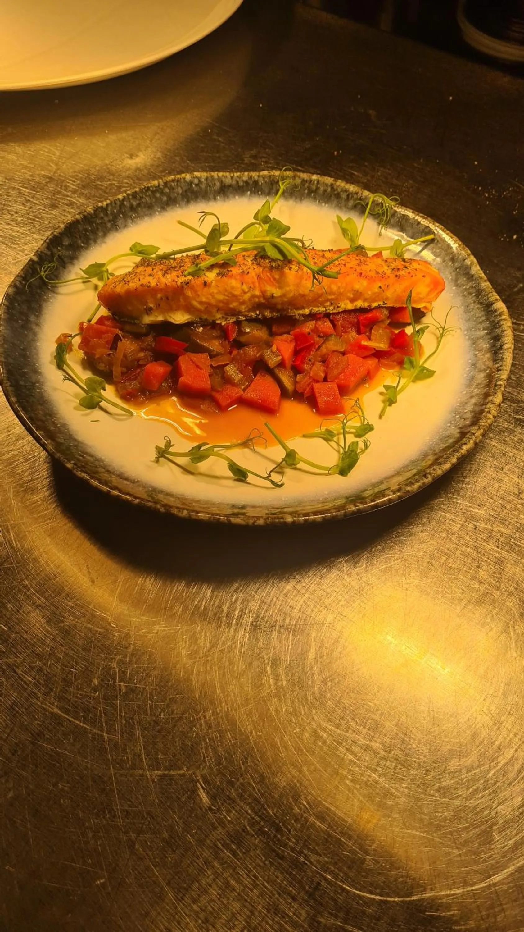 Food close-up in Y Branwen Restaurant & Rooms - Adult Only and Dog Friendly