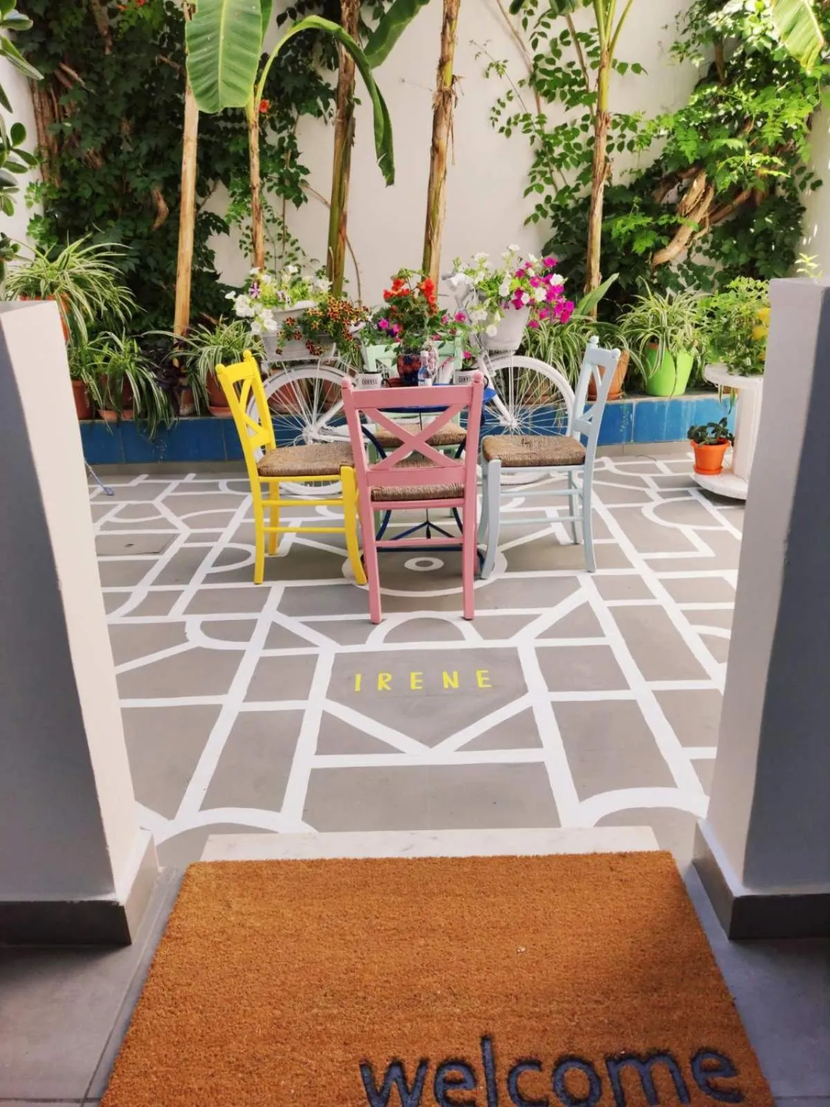 Patio in Irene Studios