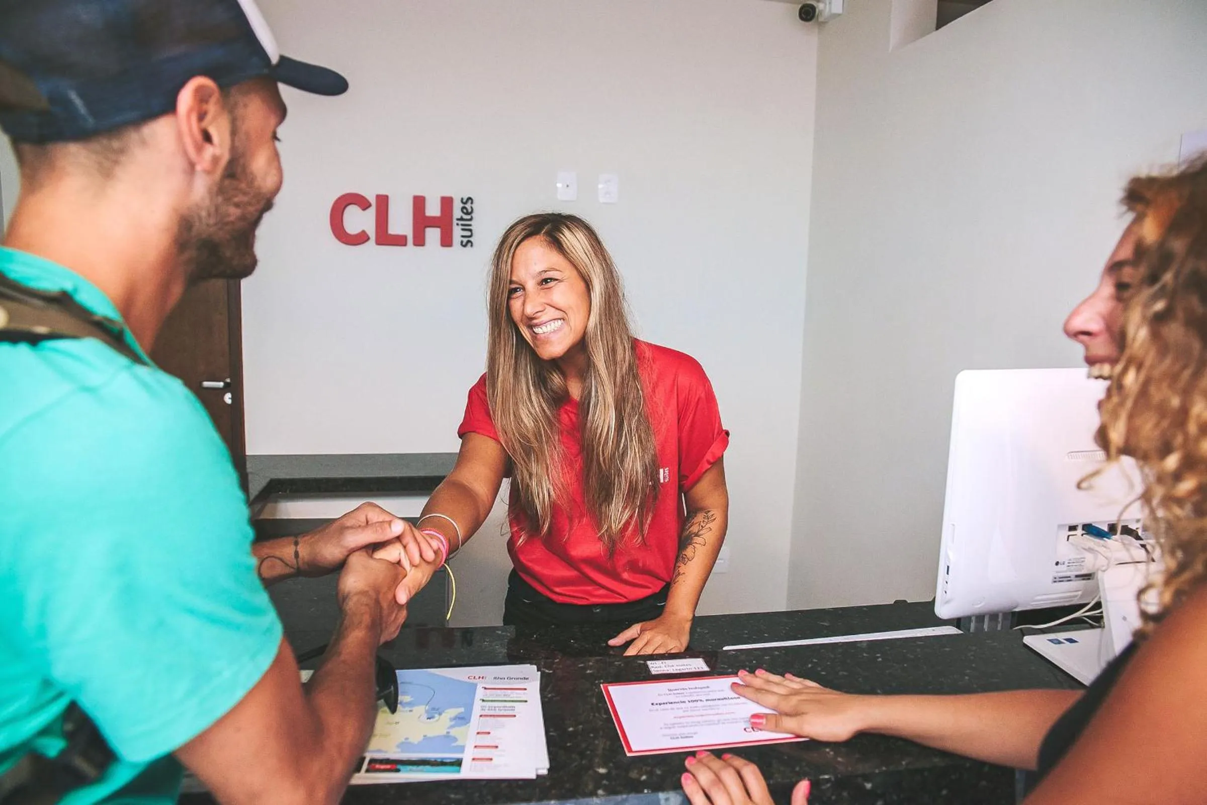 Staff in CLH Suites Ilha Grande