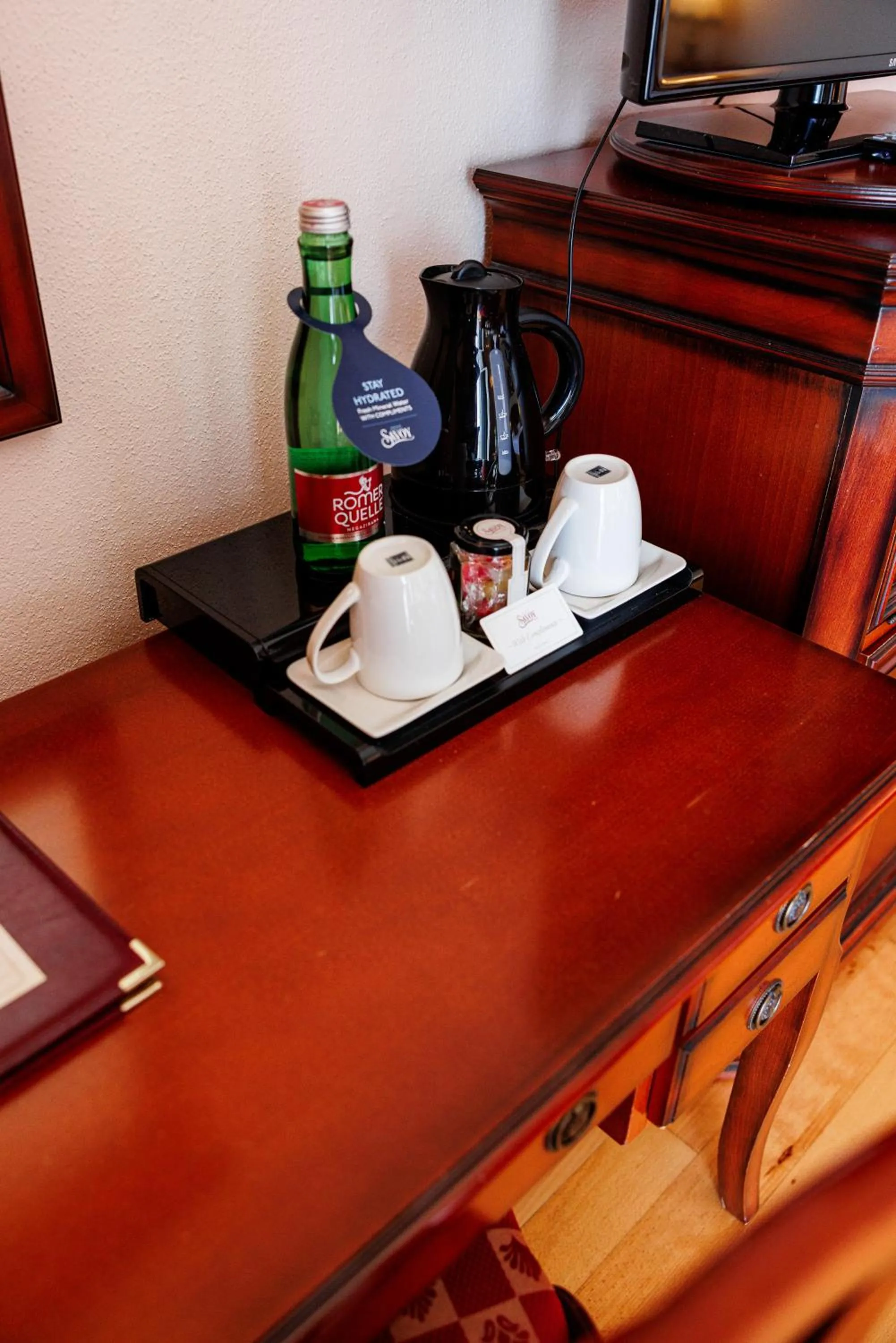 Coffee/tea facilities in Hotel Savoy