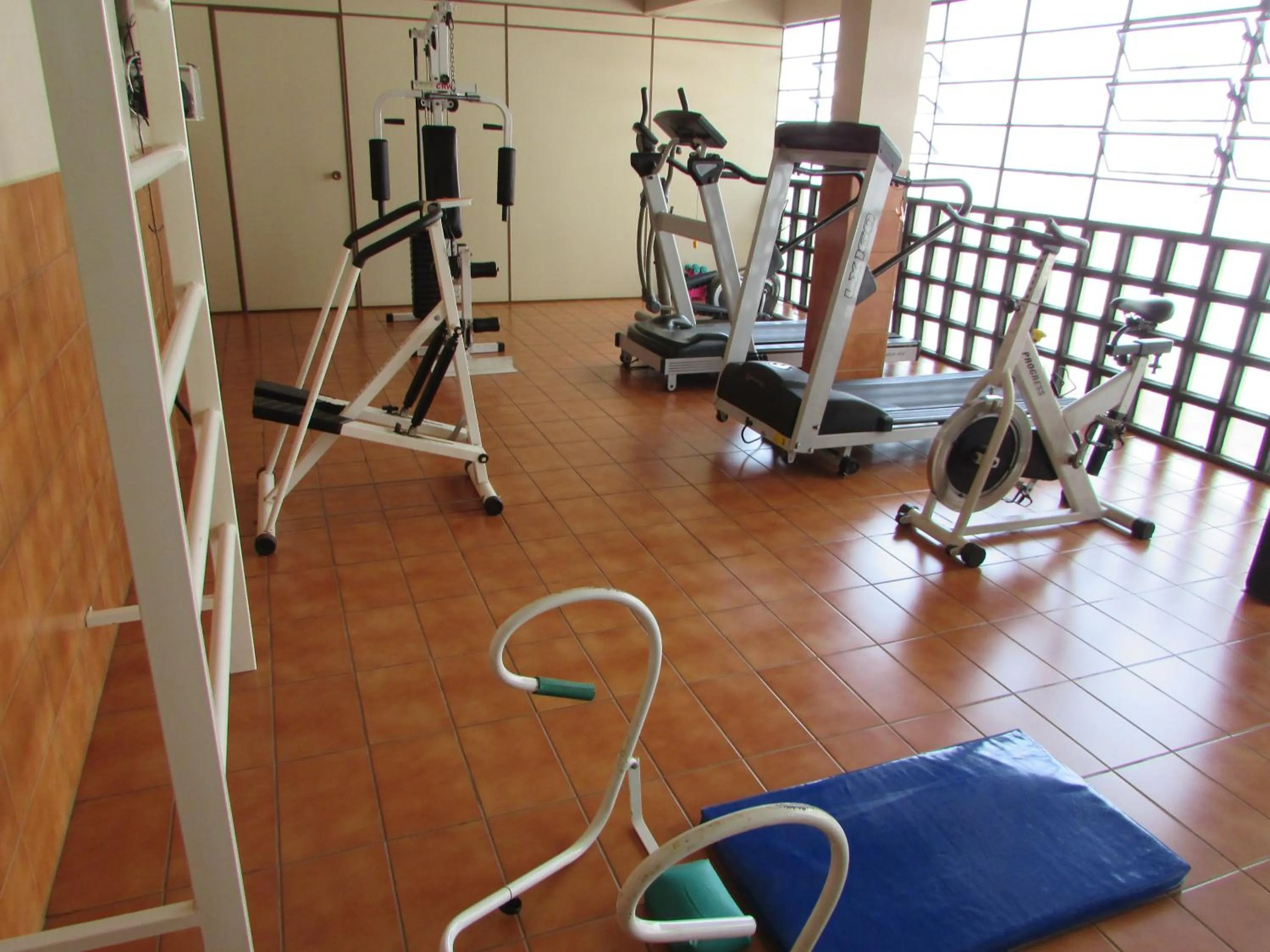 Fitness centre/facilities in Asppen Hotel