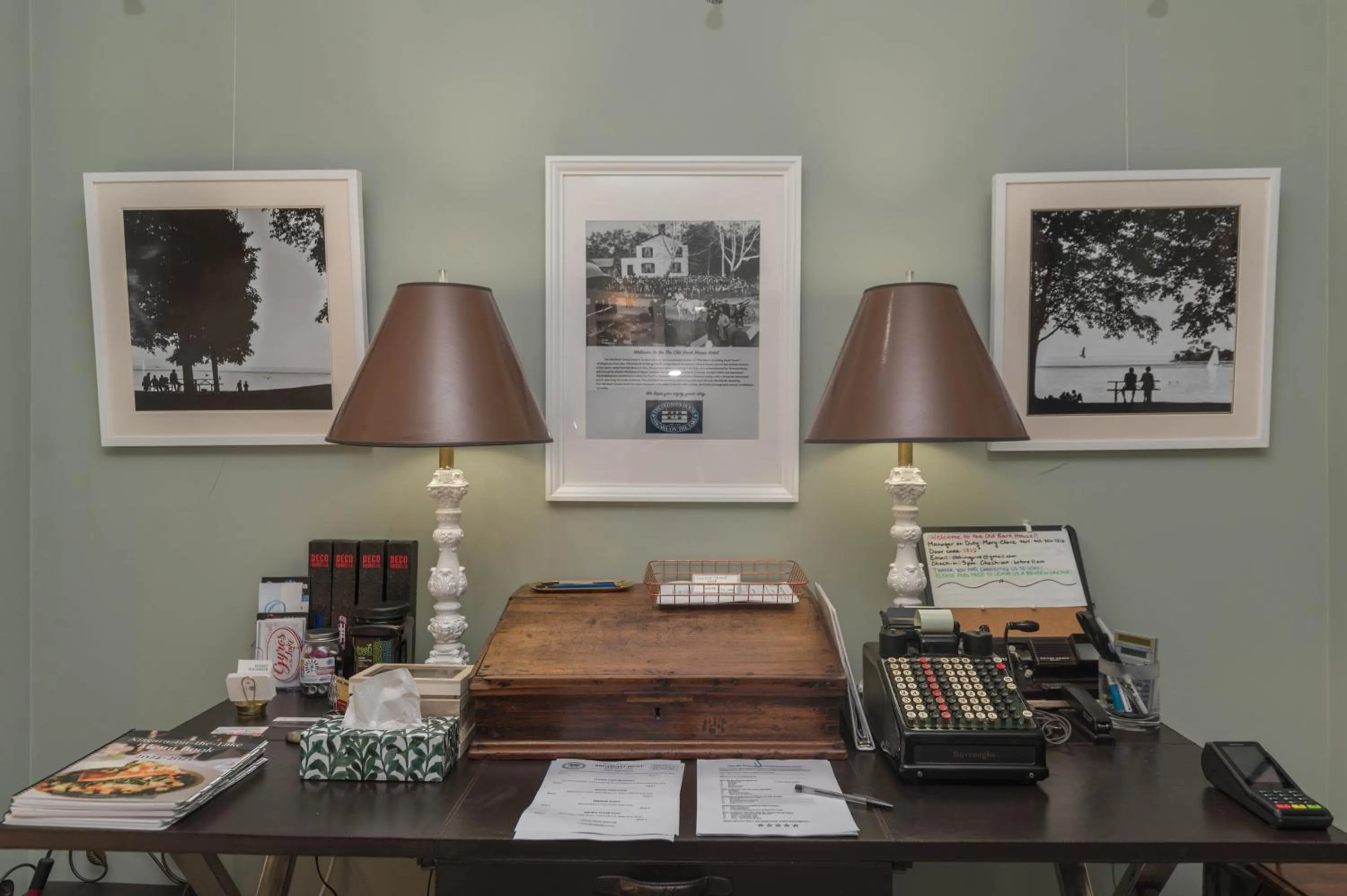 Lobby or reception in The Old Bank House