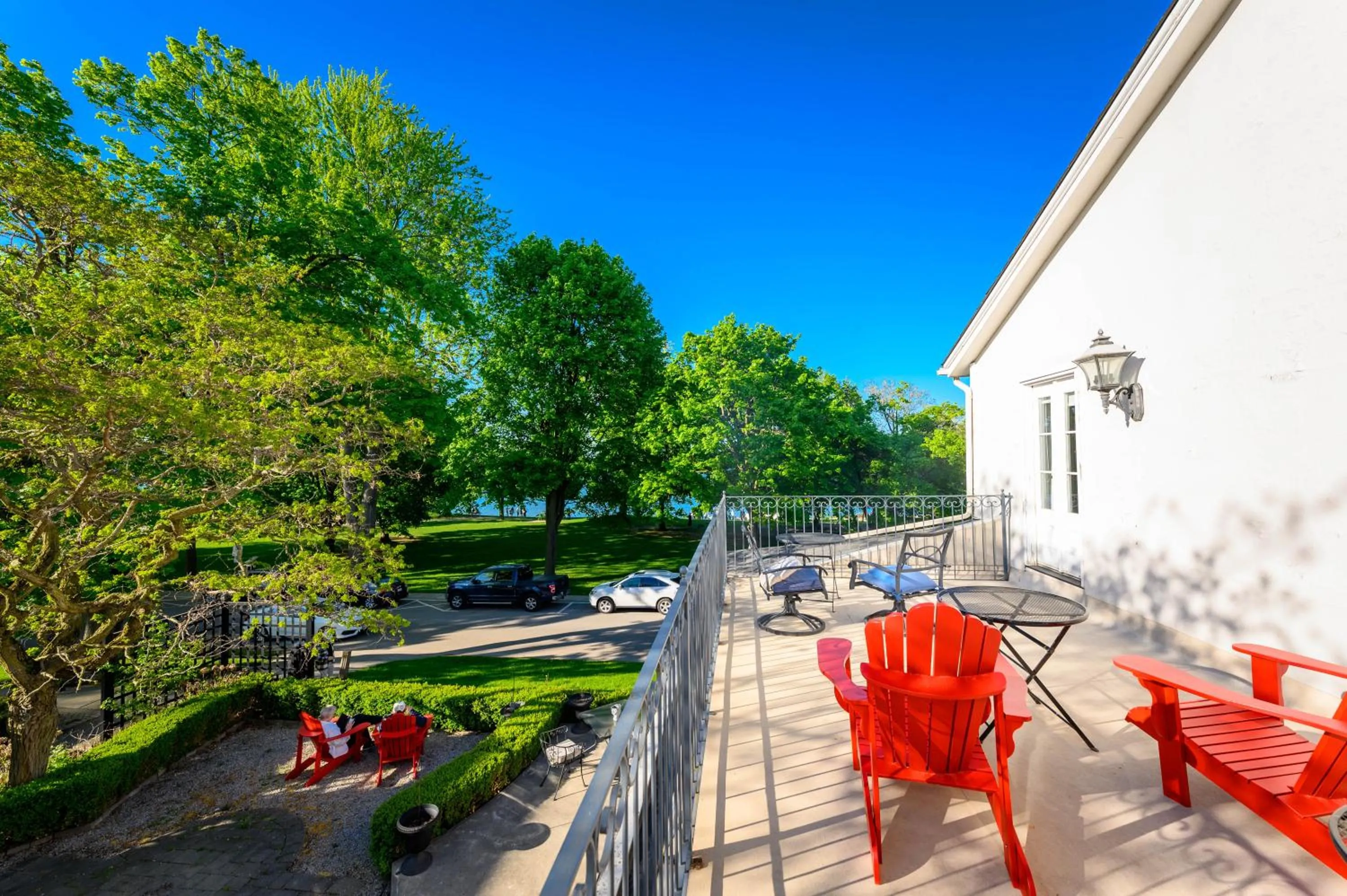Patio in The Old Bank House