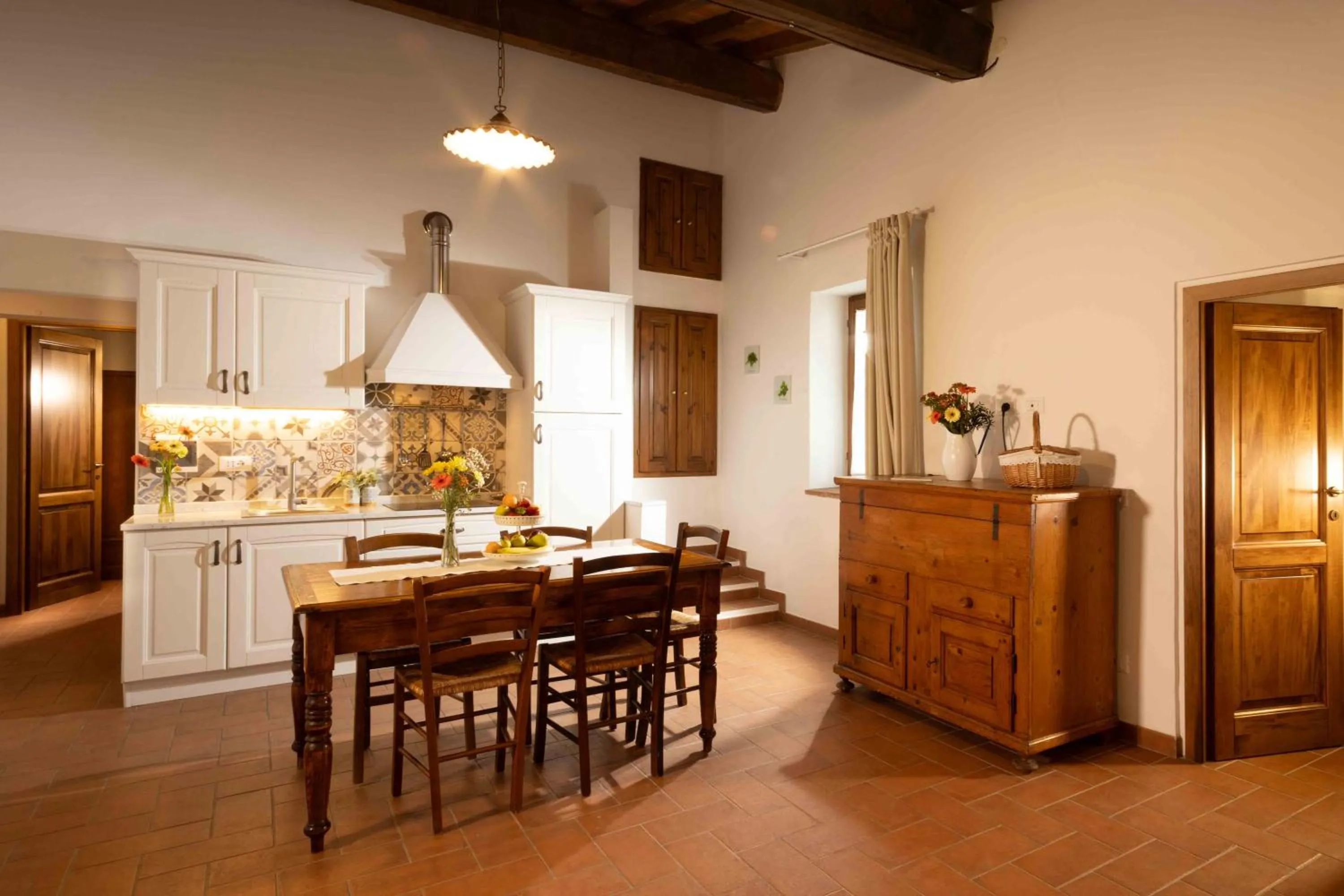 Kitchen or kitchenette in Azienda Agricola I Colli di Marliano