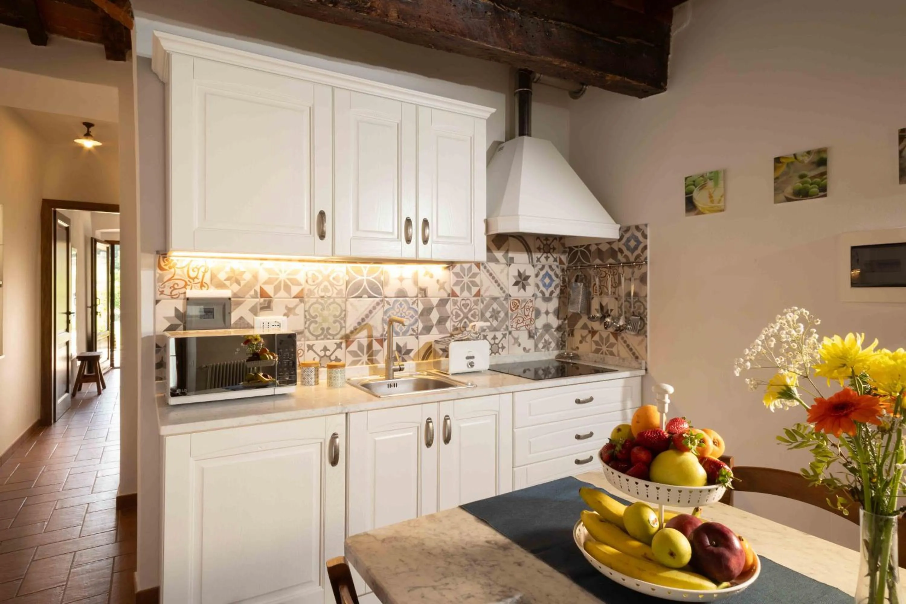 Kitchen or kitchenette in Azienda Agricola I Colli di Marliano
