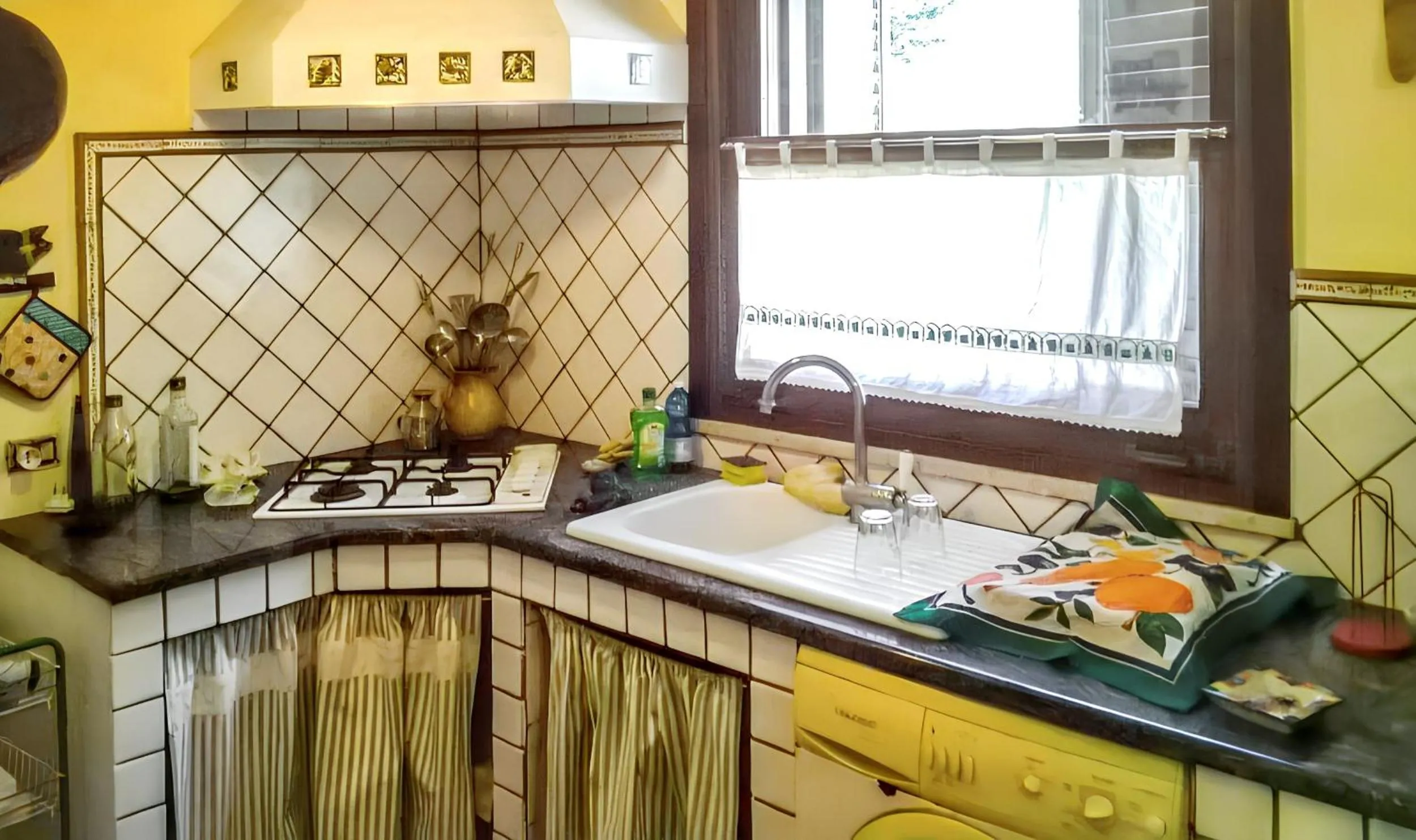 Kitchen or kitchenette in Charming house in San Vito Lo Capo