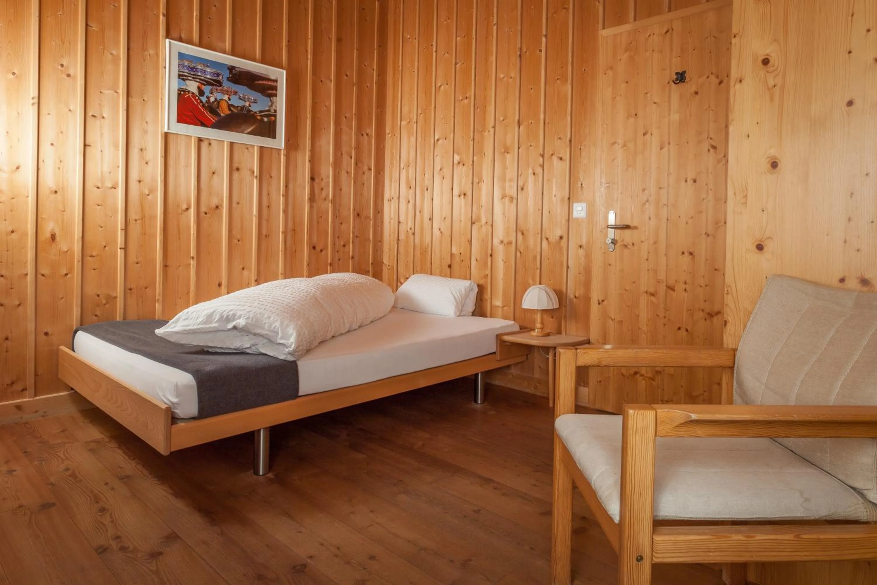 Photo of the whole room, Bed in Ferienhotel Idyll Gais