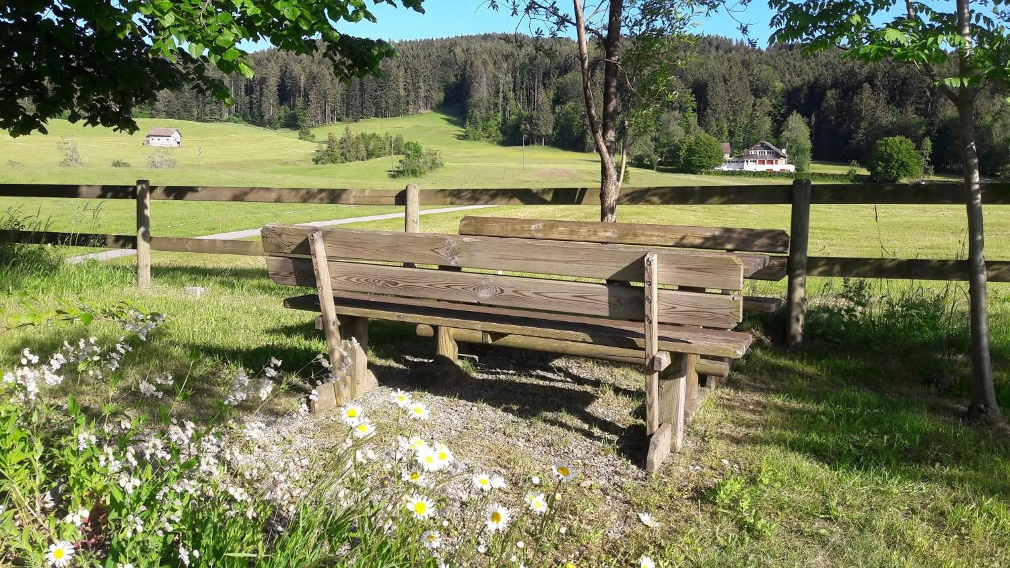 Garden in Ferienhotel Idyll Gais