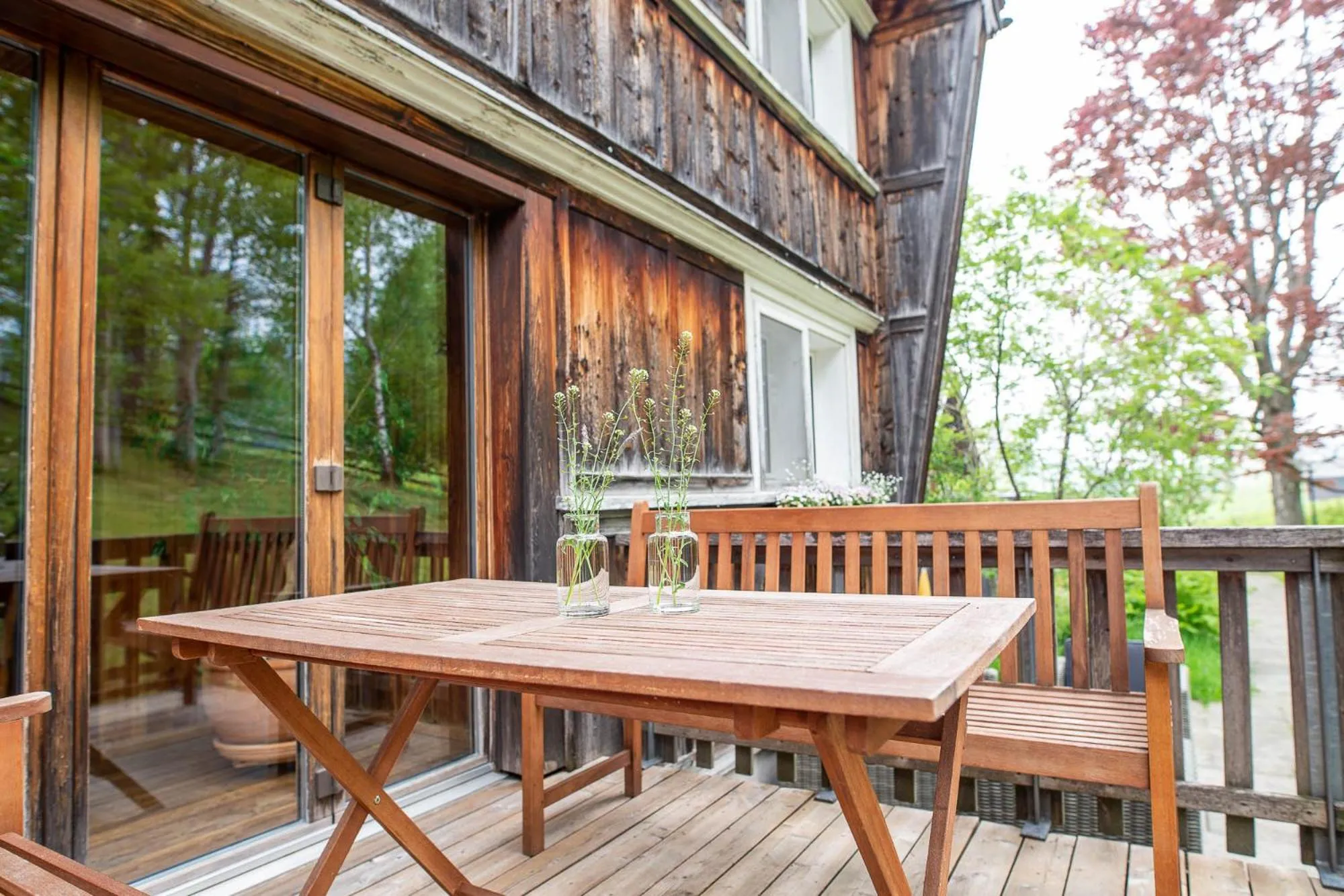 Balcony/Terrace in Ferienhotel Idyll Gais