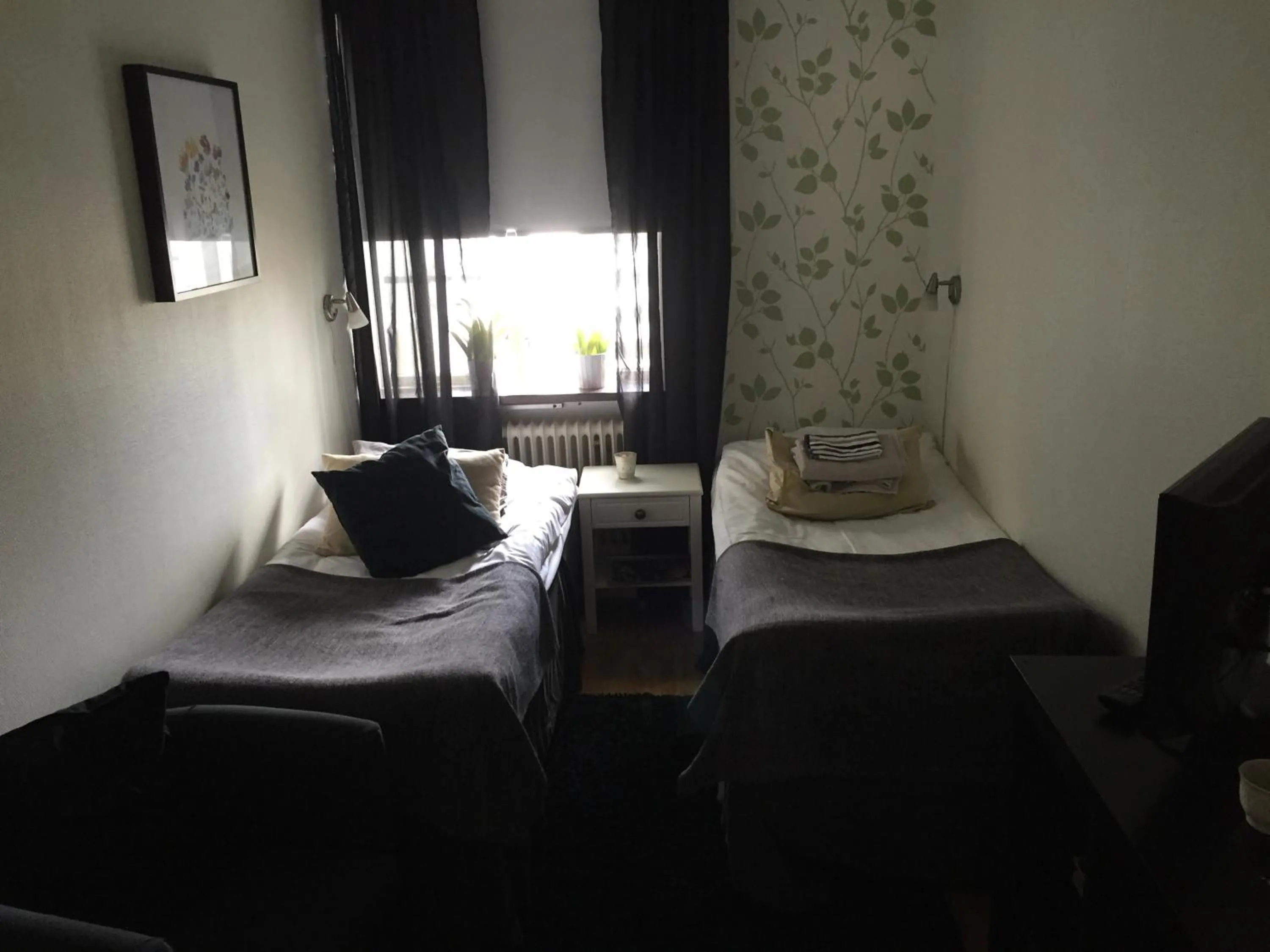 Bedroom, Bed in Höjdens Lågprishotell