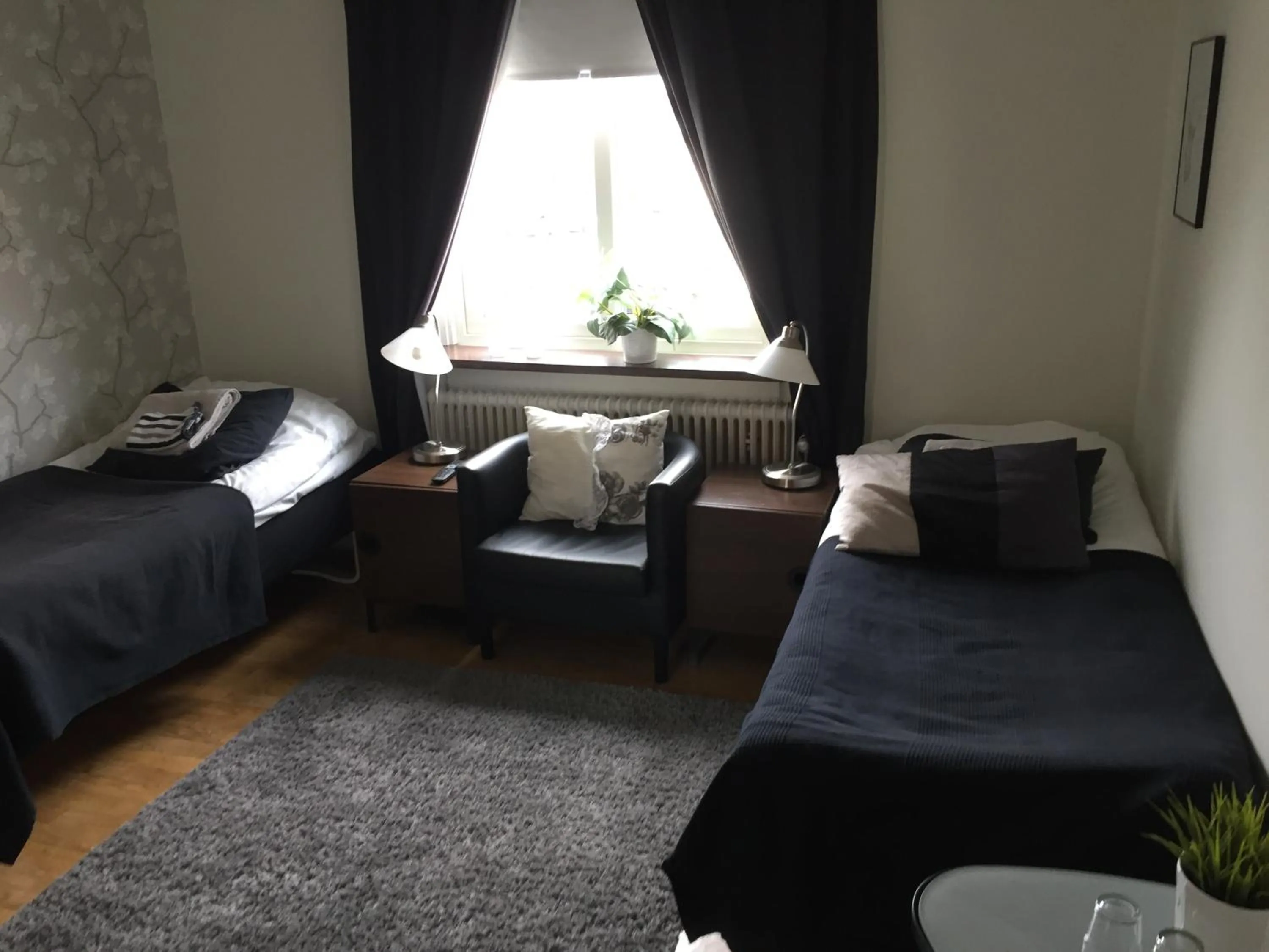 Bedroom, Bed in Höjdens Lågprishotell