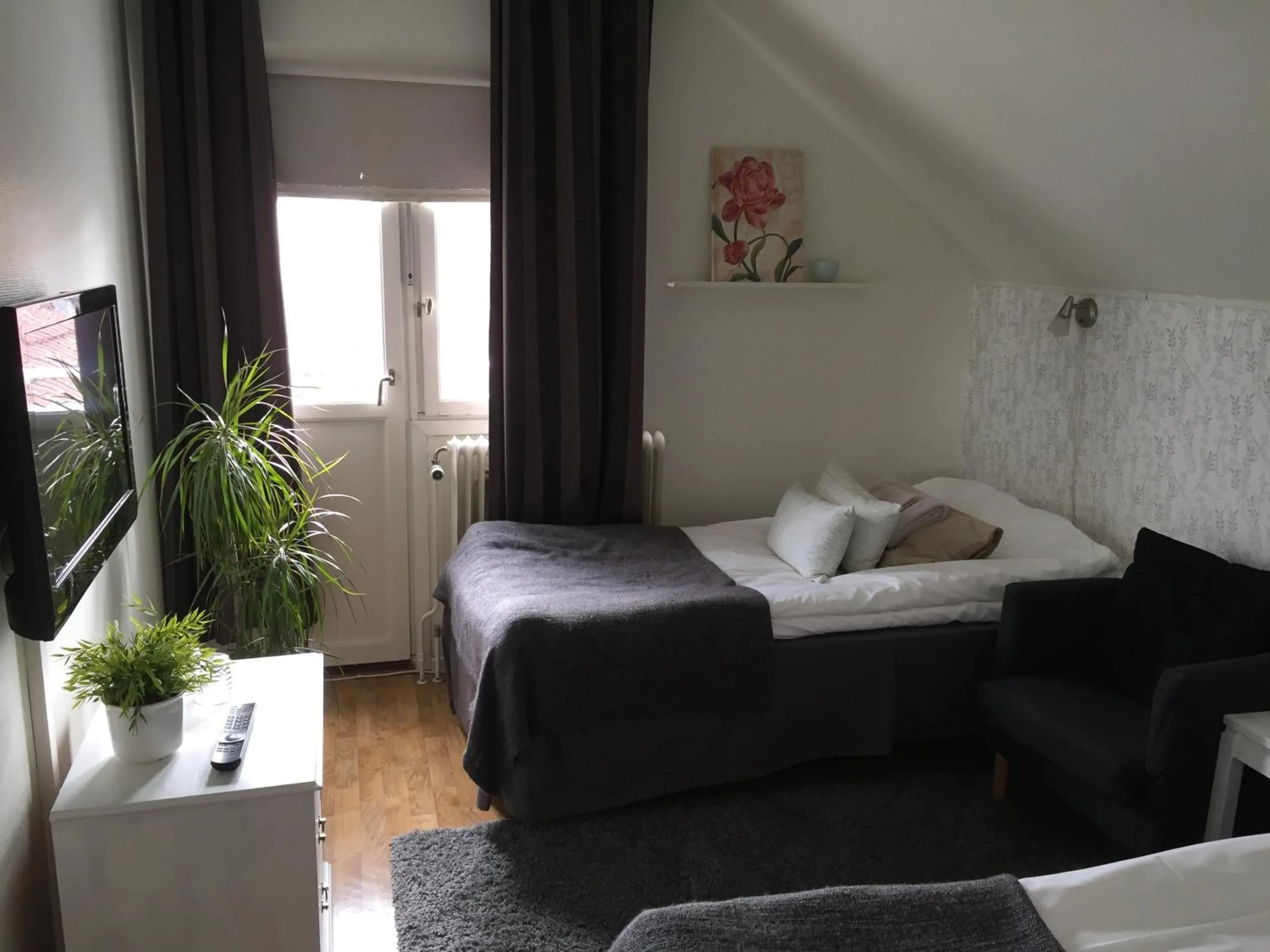 Bedroom, Bed in Höjdens Lågprishotell