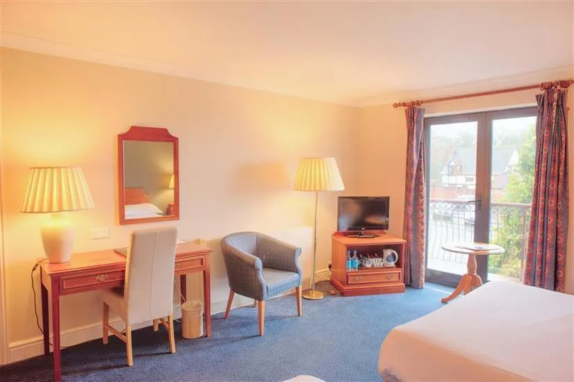 Bed in Woodbury Park Hotel & Spa