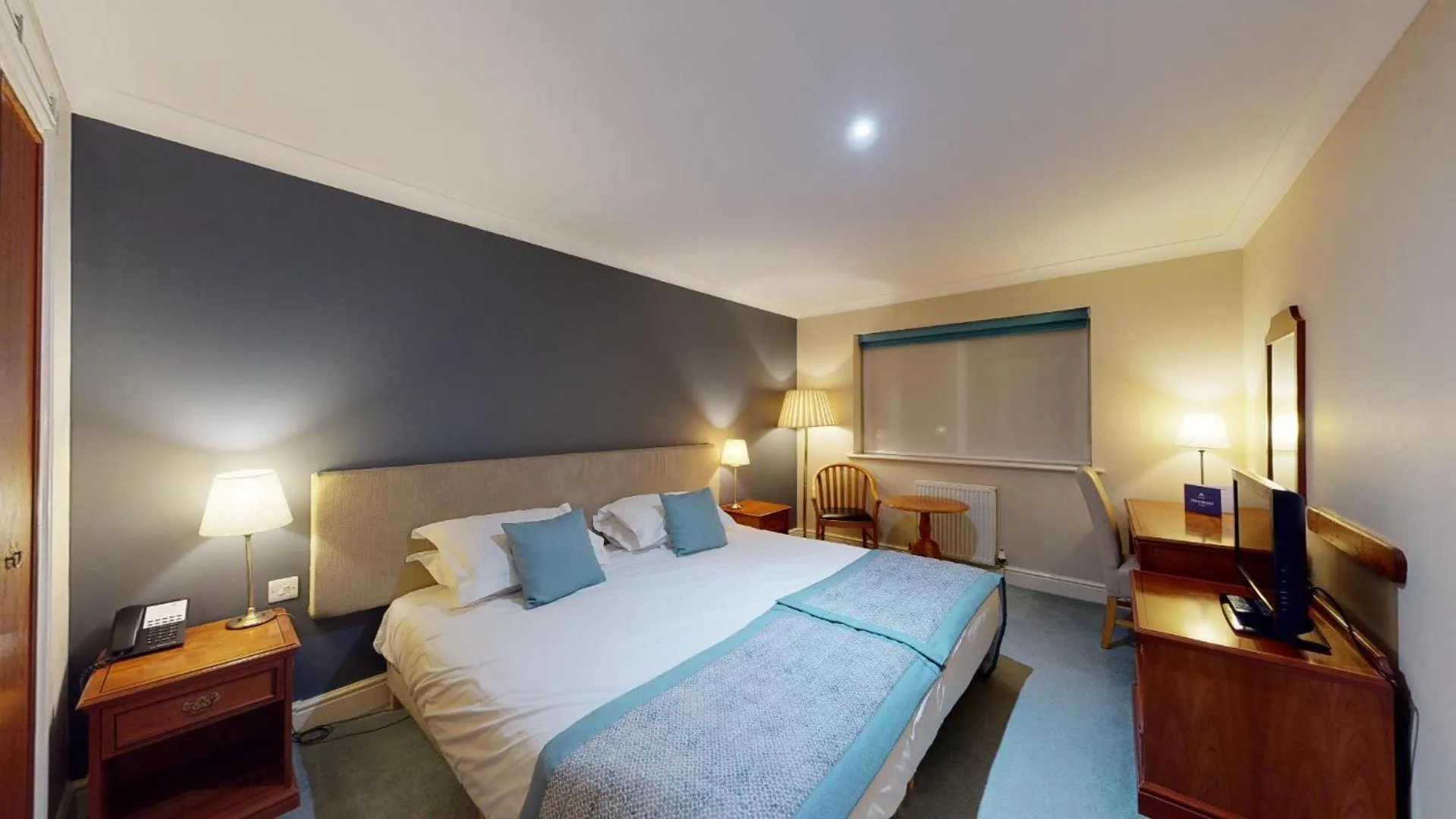 Bedroom, Bed in Woodbury Park Hotel & Spa