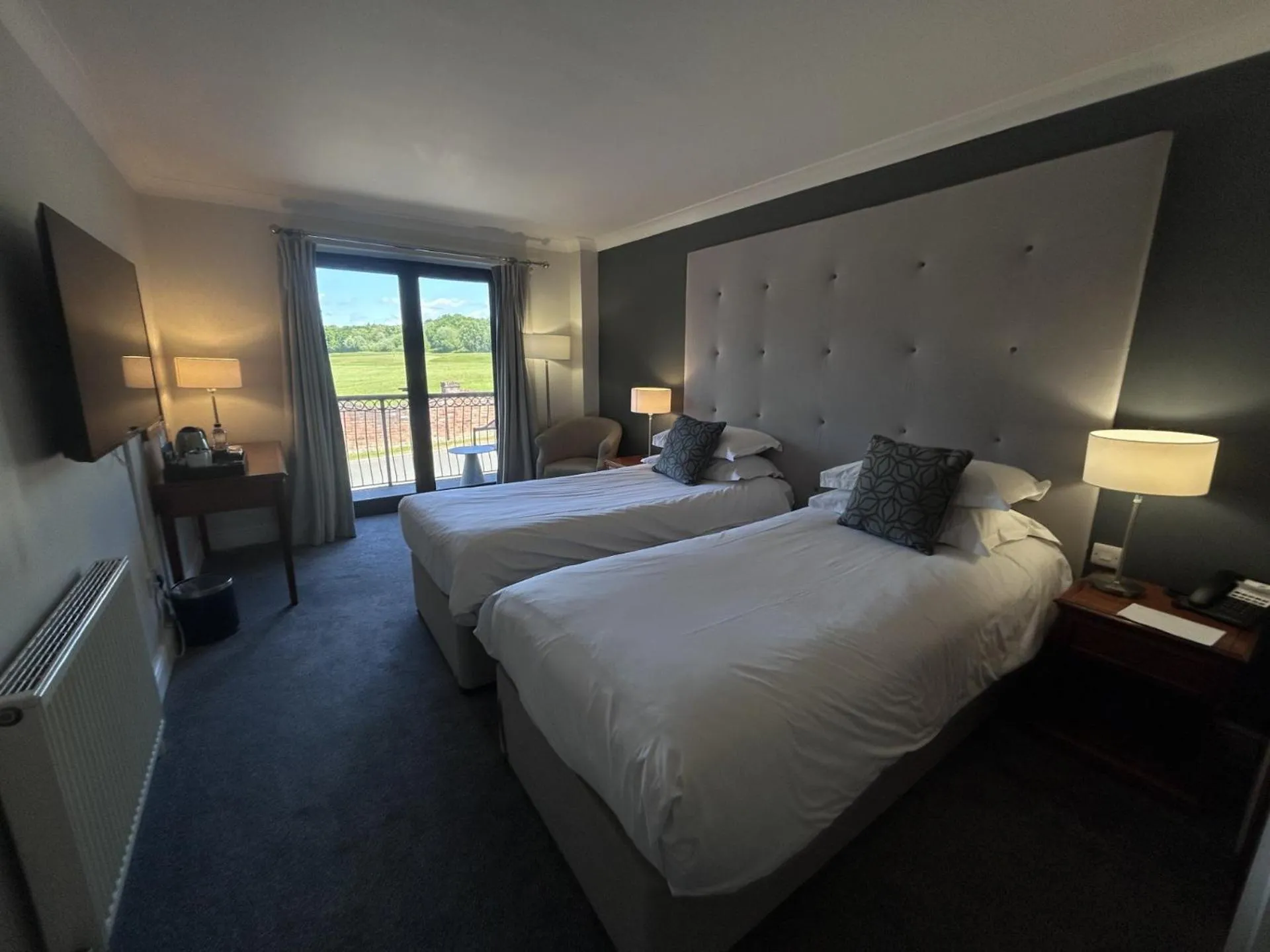 Bed in Woodbury Park Hotel & Spa