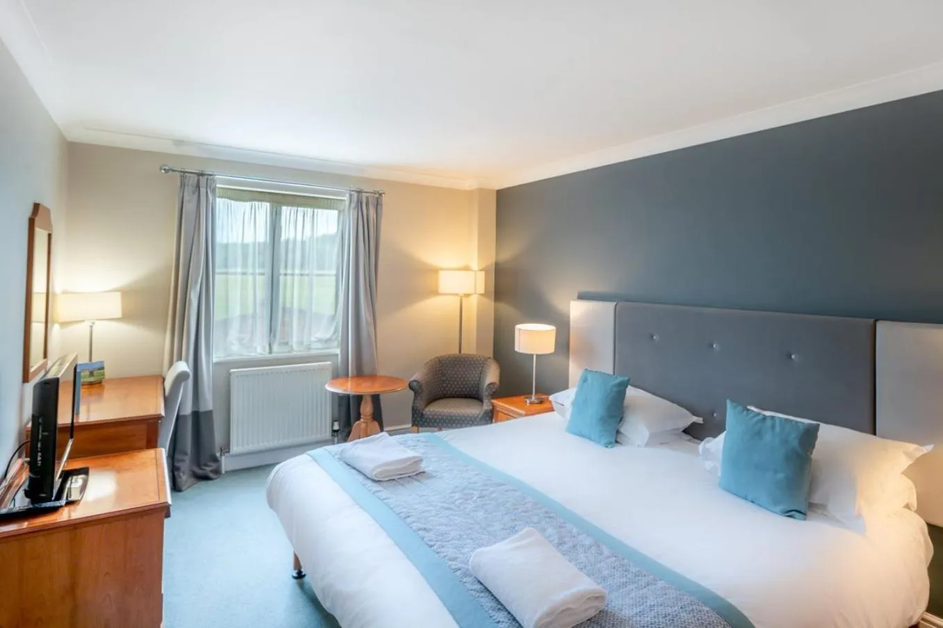 Bedroom, Bed in Woodbury Park Hotel & Spa