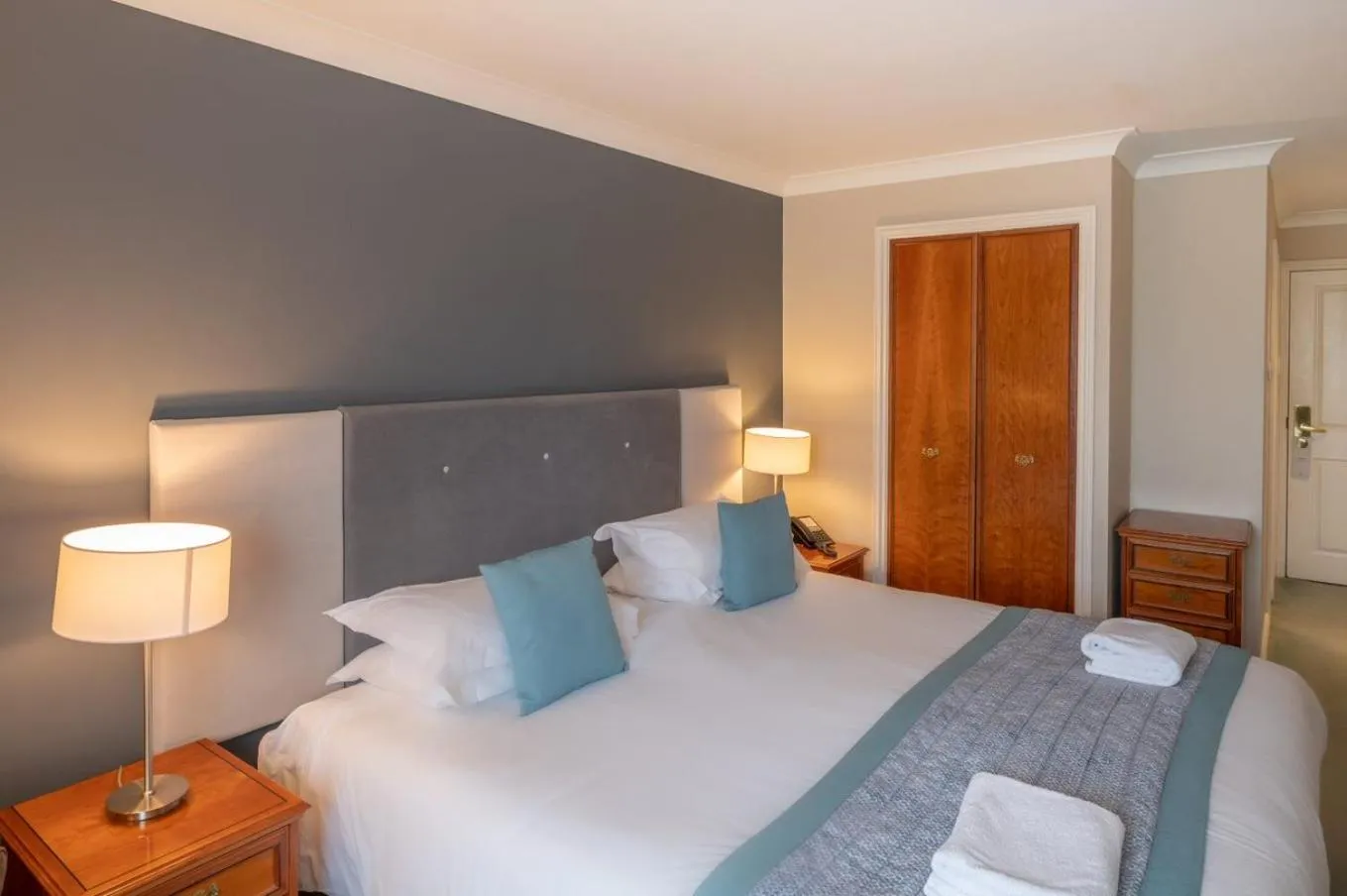 Bedroom, Bed in Woodbury Park Hotel & Spa