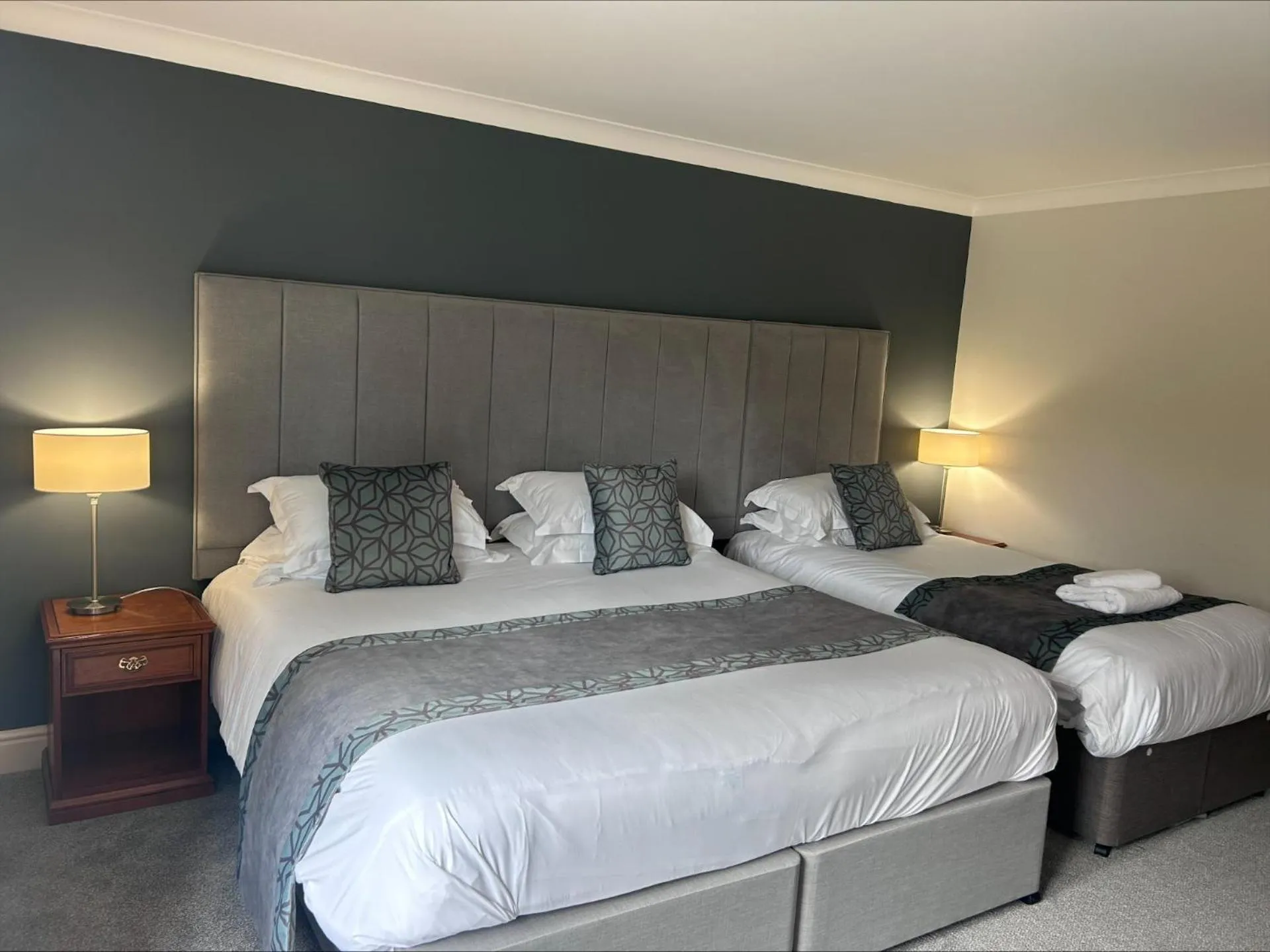 Bed in Woodbury Park Hotel & Spa