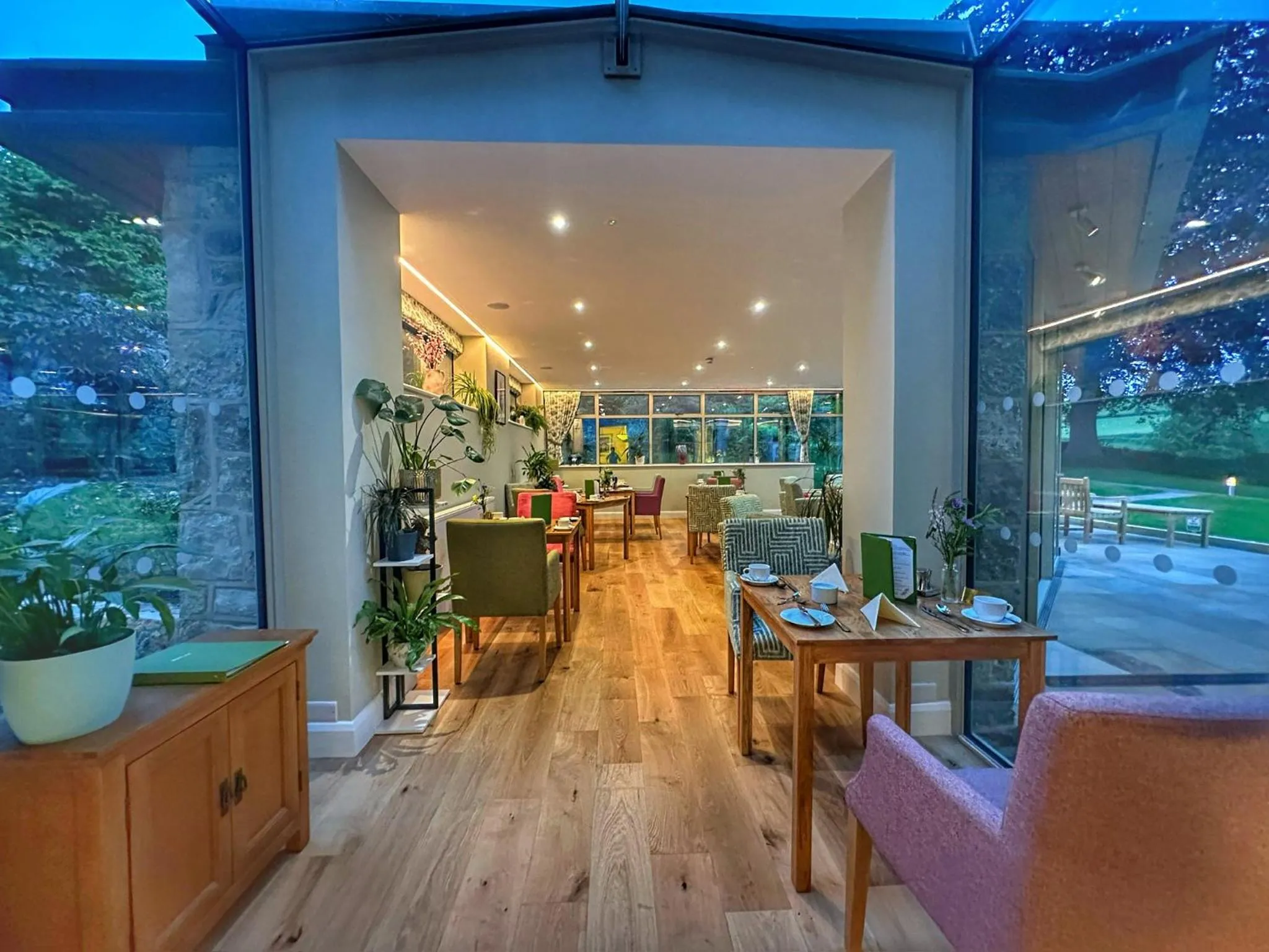 Dining area in Pen-Y-Dyffryn Country Hotel