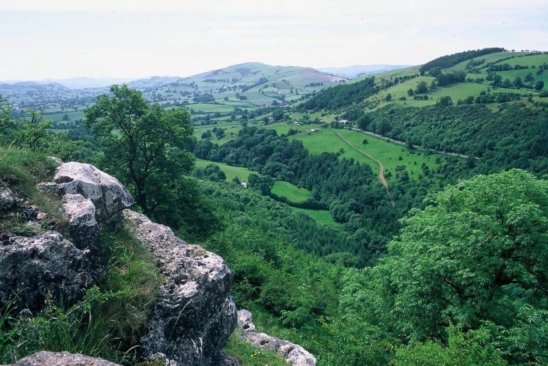 Mountain view in Pen-Y-Dyffryn Country Hotel